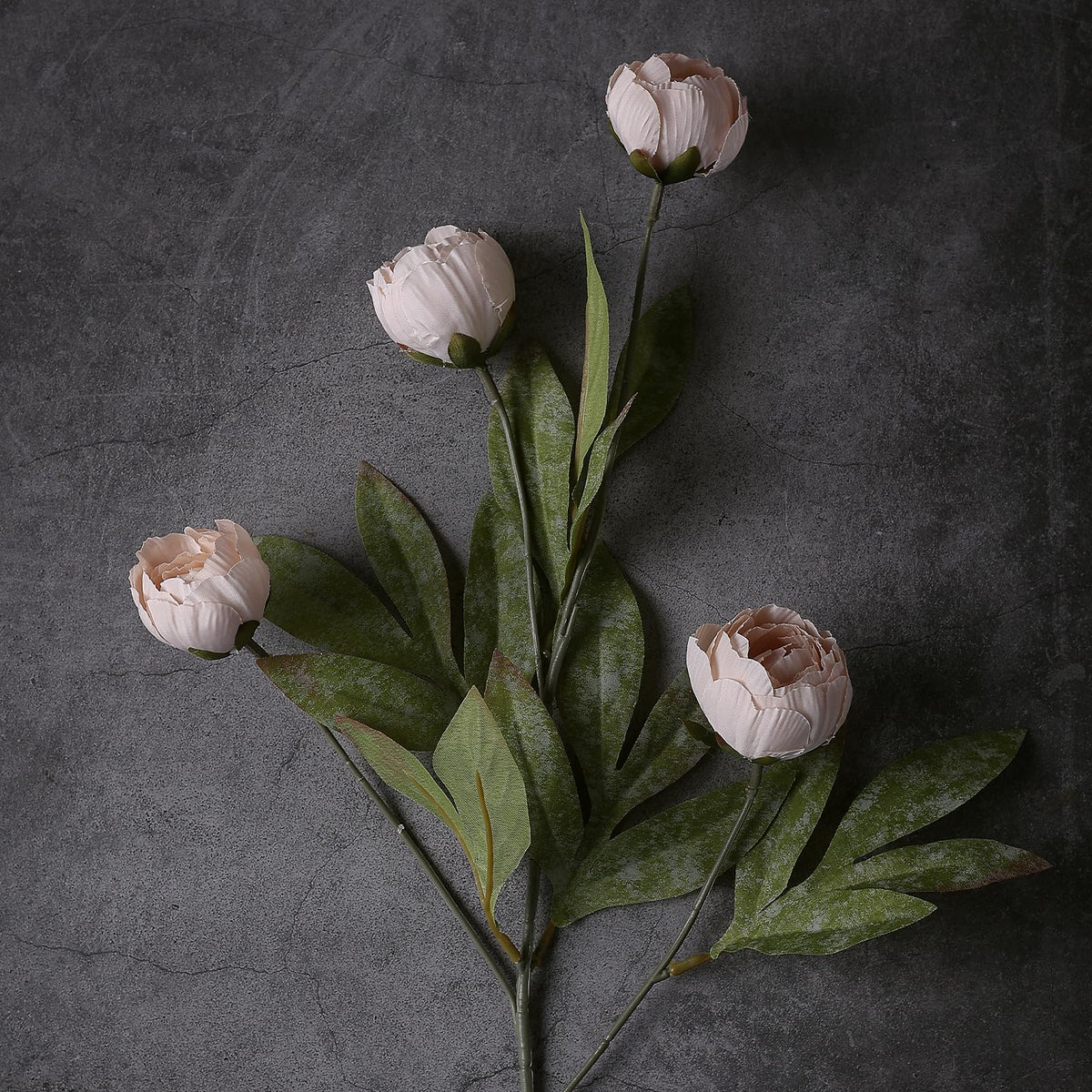 VIERENA 6 Pcs 27 Faux Silk Peony Artificial Flowers Stems - VIERENA Official Imagery - 3