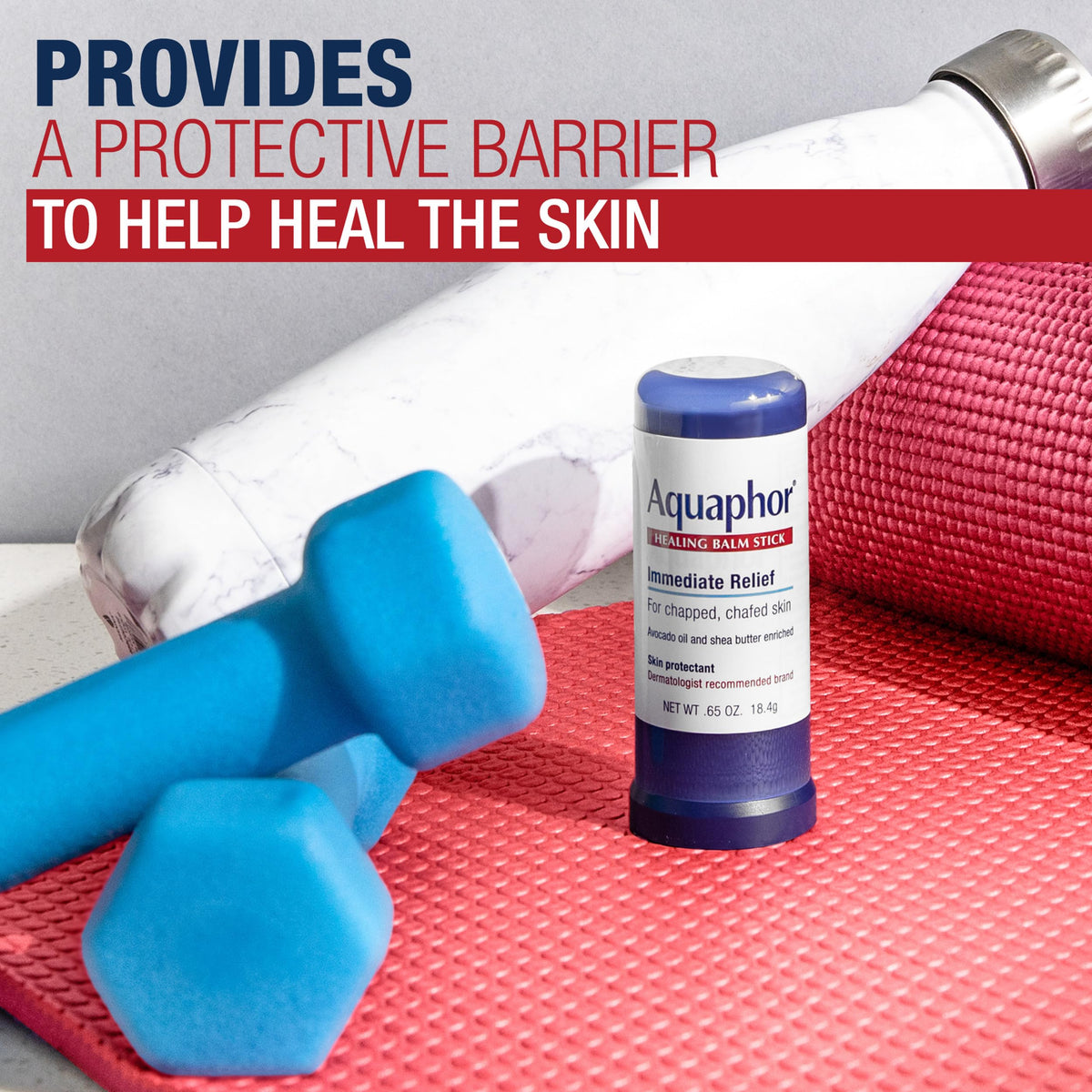 Aquaphor Healing Balm Stick Skin Protectant 0 65 OZ – full view