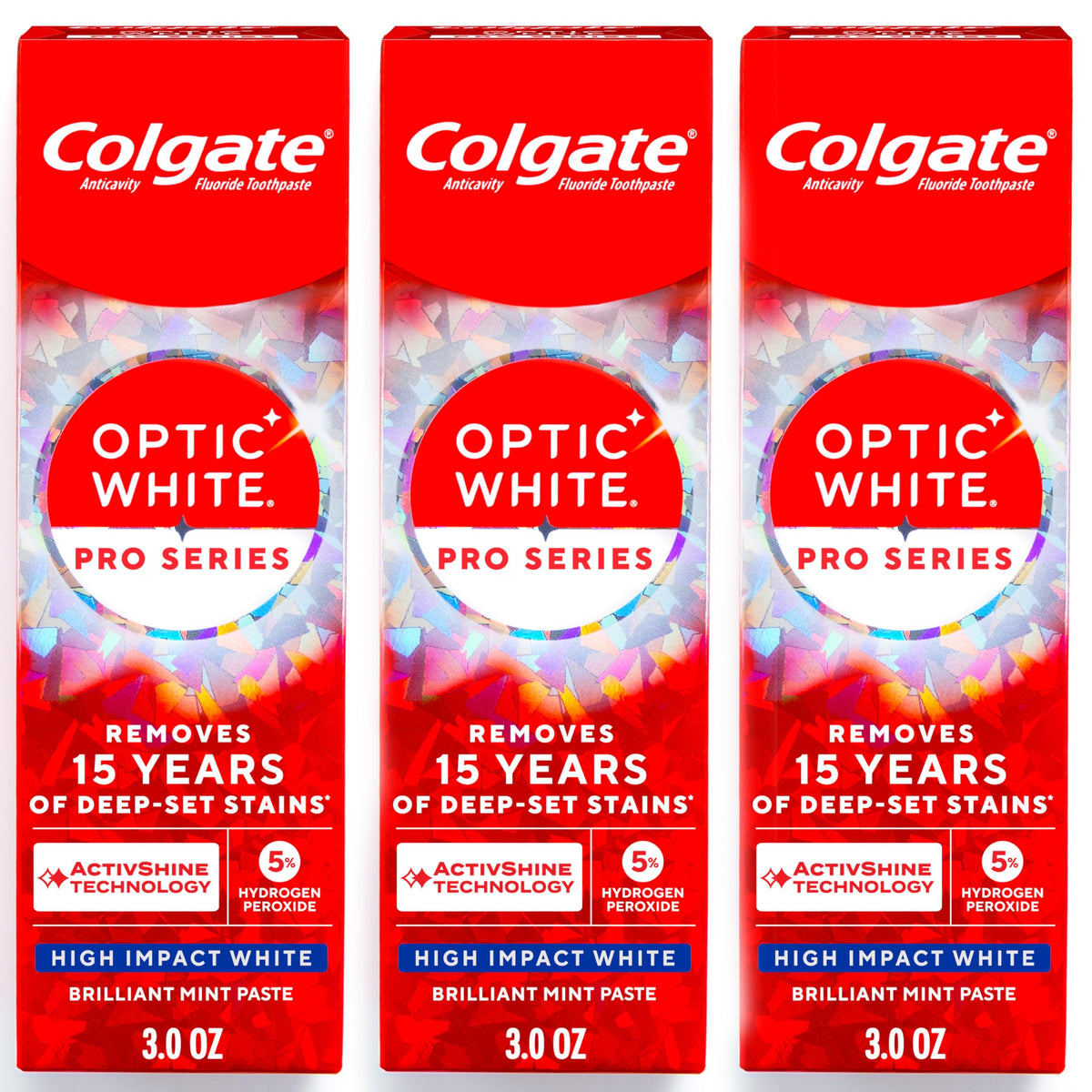 Colgate Optic White Pro Series High Impact White Toothpaste – product photo (Toothpaste)