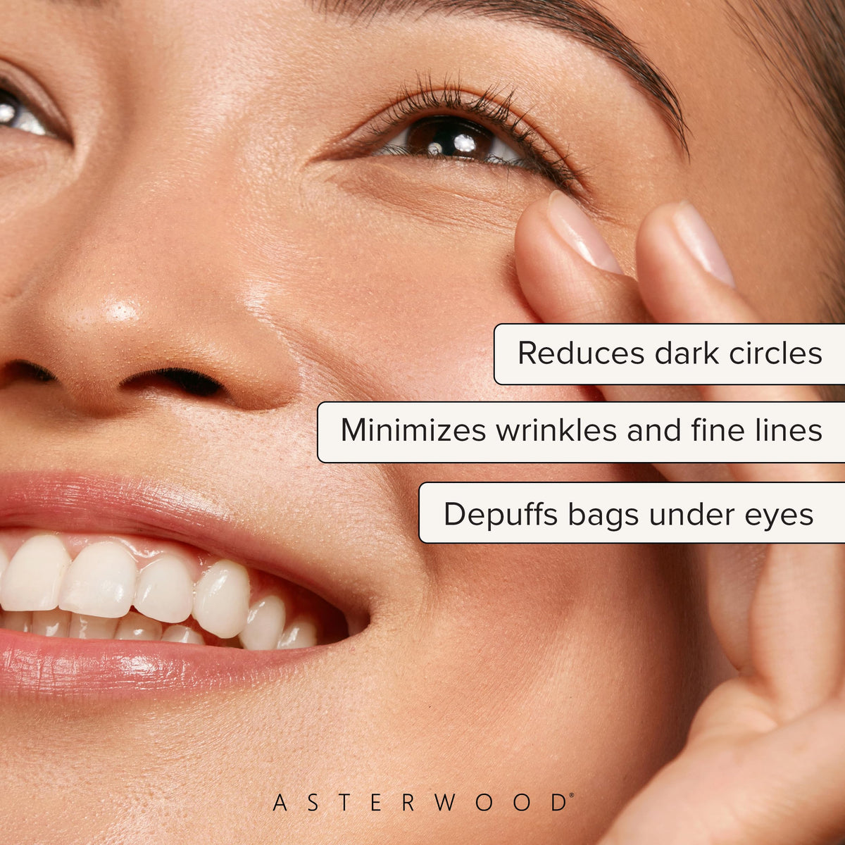 Asterwood Copper Peptides Serum 2 oz Hyaluronic Acid Eye - Asterwood Official Imagery - 3
