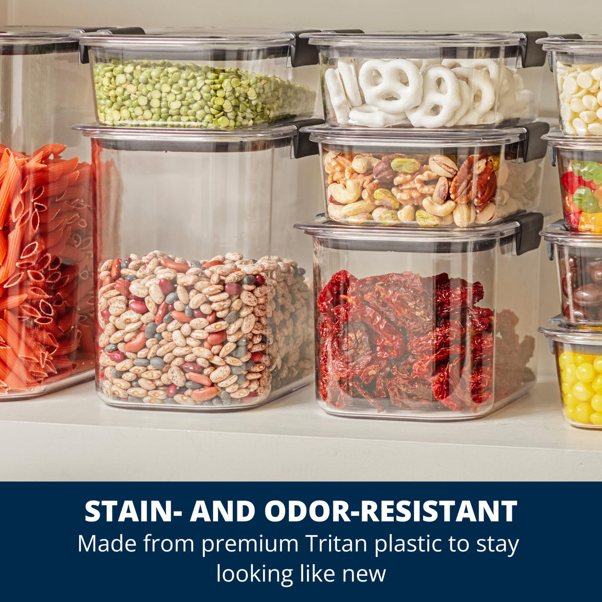 Rubbermaid Brilliance BPA Free Food Storage Containers with - Rubbermaid Official Imagery - 6