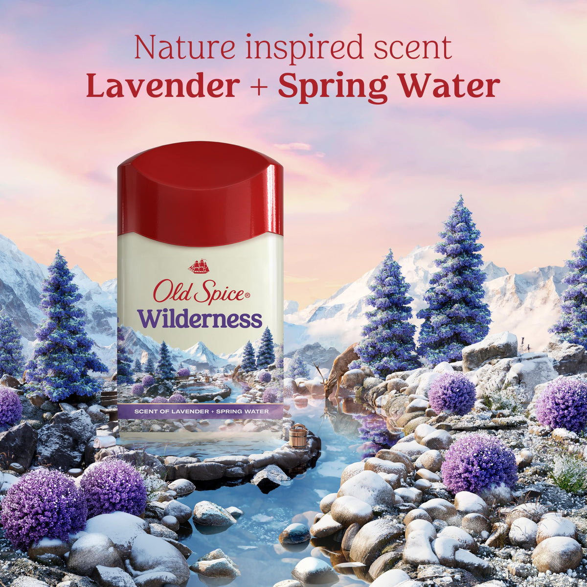 Old Spice – Antiperspirant Deodorant on display