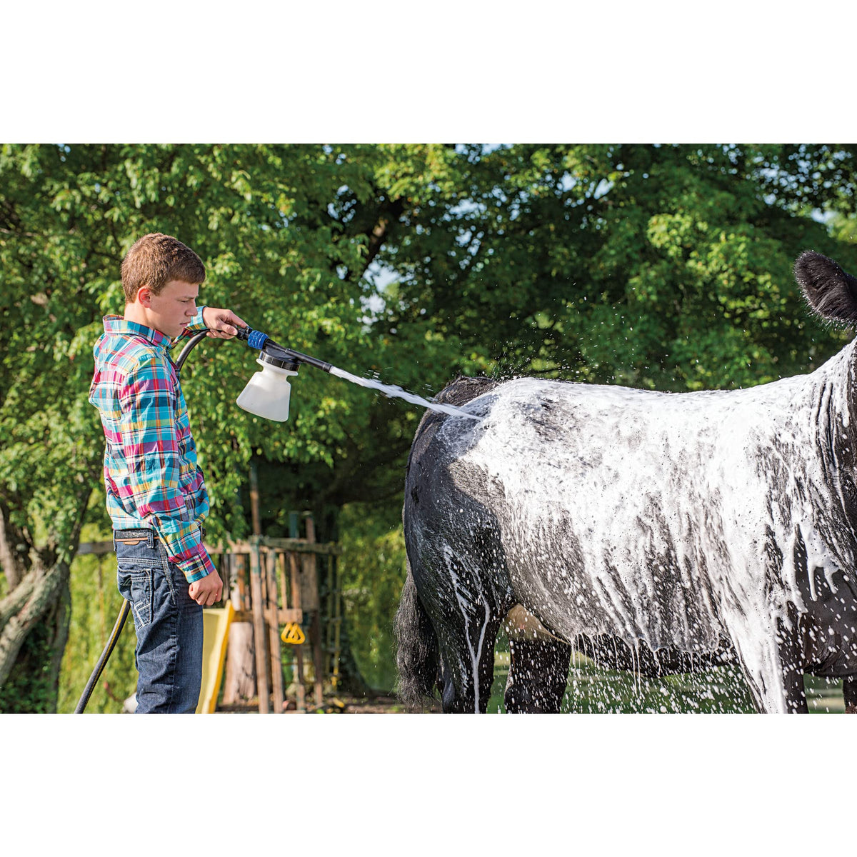 eZall Weaver Leather Original Formula Total Body Wash Gallon - eZall Official Imagery - 3