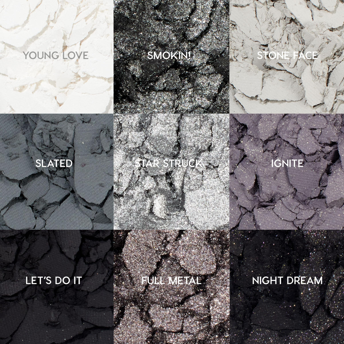 ColourPop Blowin Smoke Eyeshadow Palette – back view and specifications