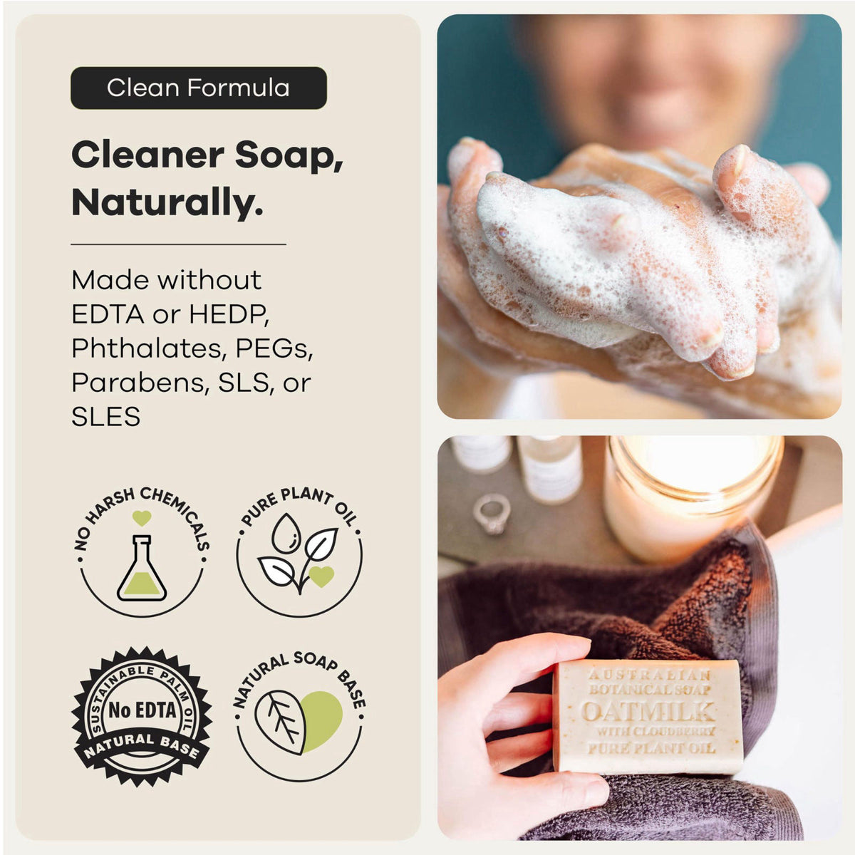 Australian Botanical Soap Oat Milk Cloudberry Bars 6 6 oz — view 6