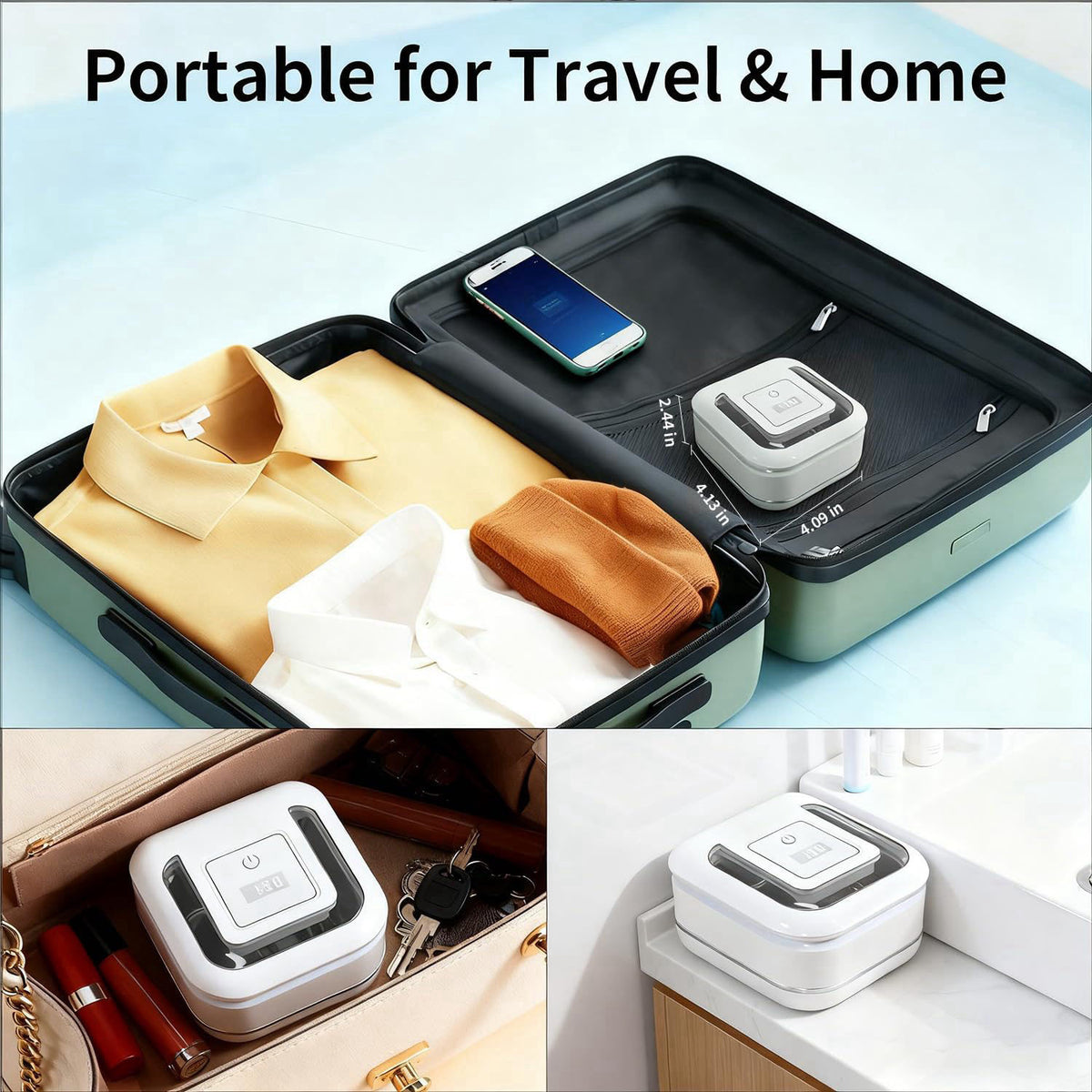 Ultrasonic Retainer Cleaner for Aligners Mouth Guards by HSAIKJ — view 8