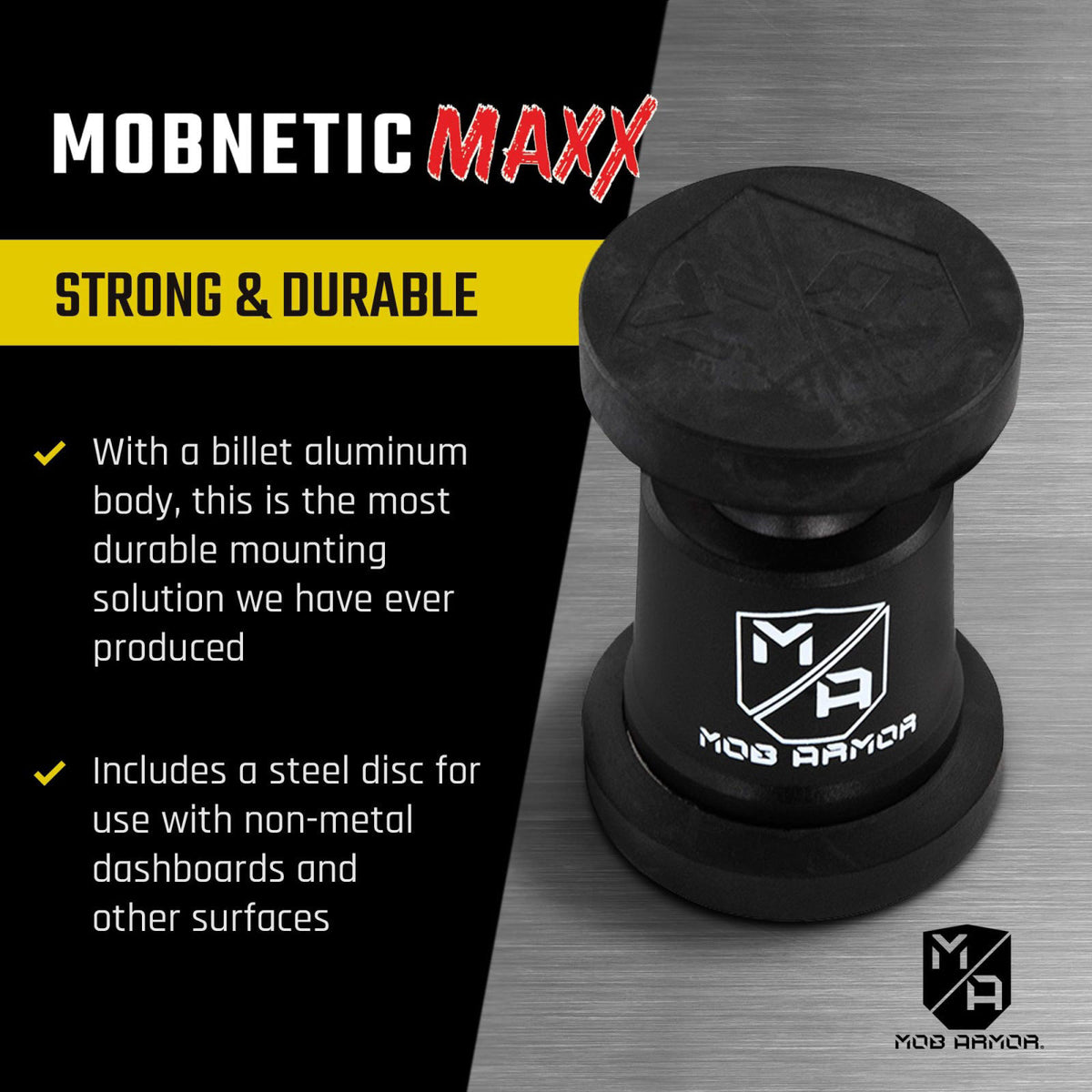 Mob Armor MobNetic Maxx Magnetic Car Phone Holder Mount — view 3