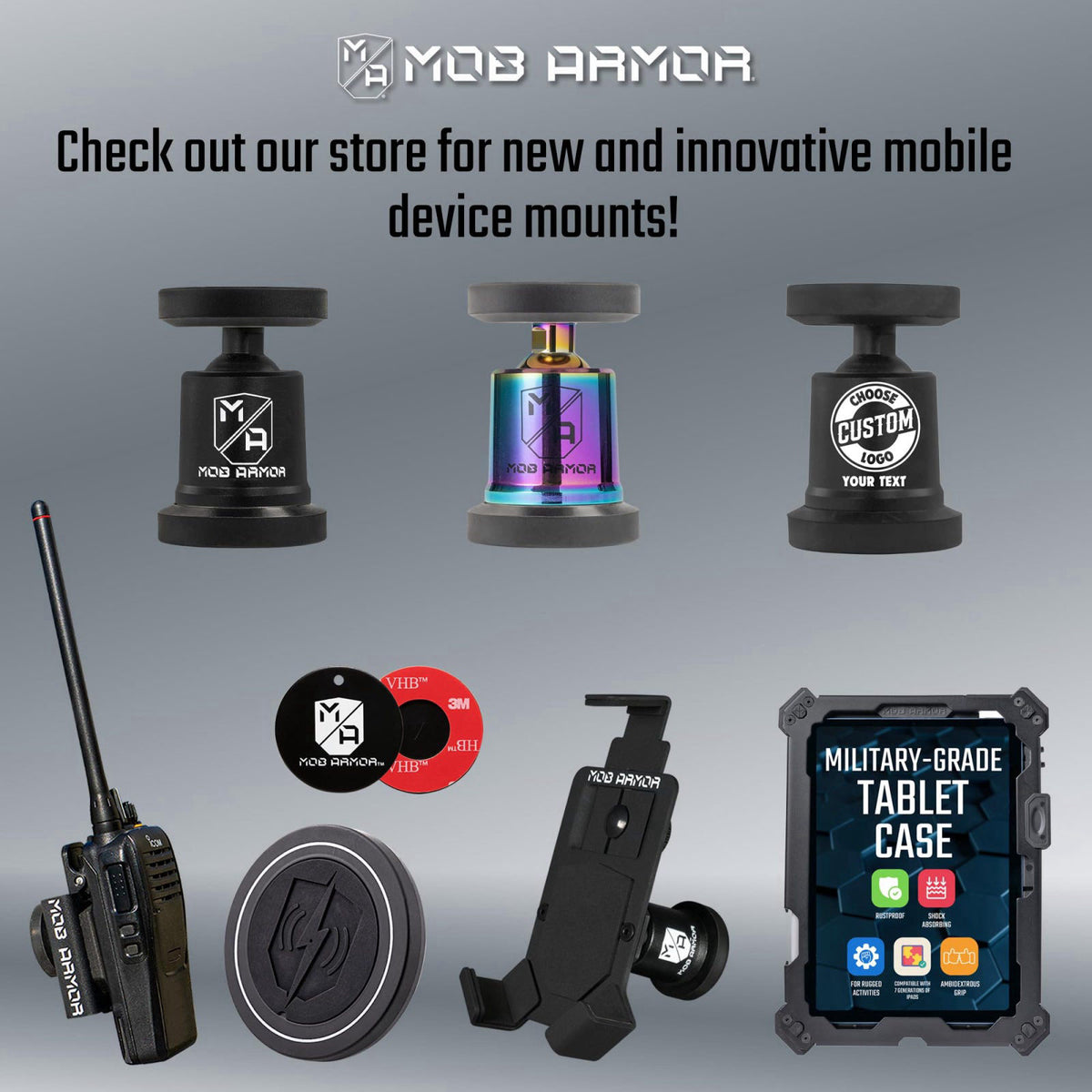 Mob Armor MobNetic Maxx Magnetic Car Phone Holder Mount — view 6