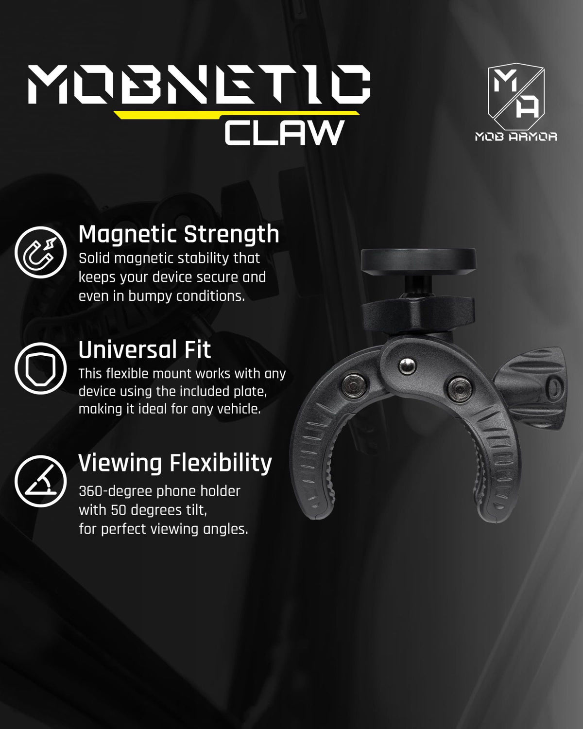 Mob Armor MobNetic Claw with 360 Rotation — view 4