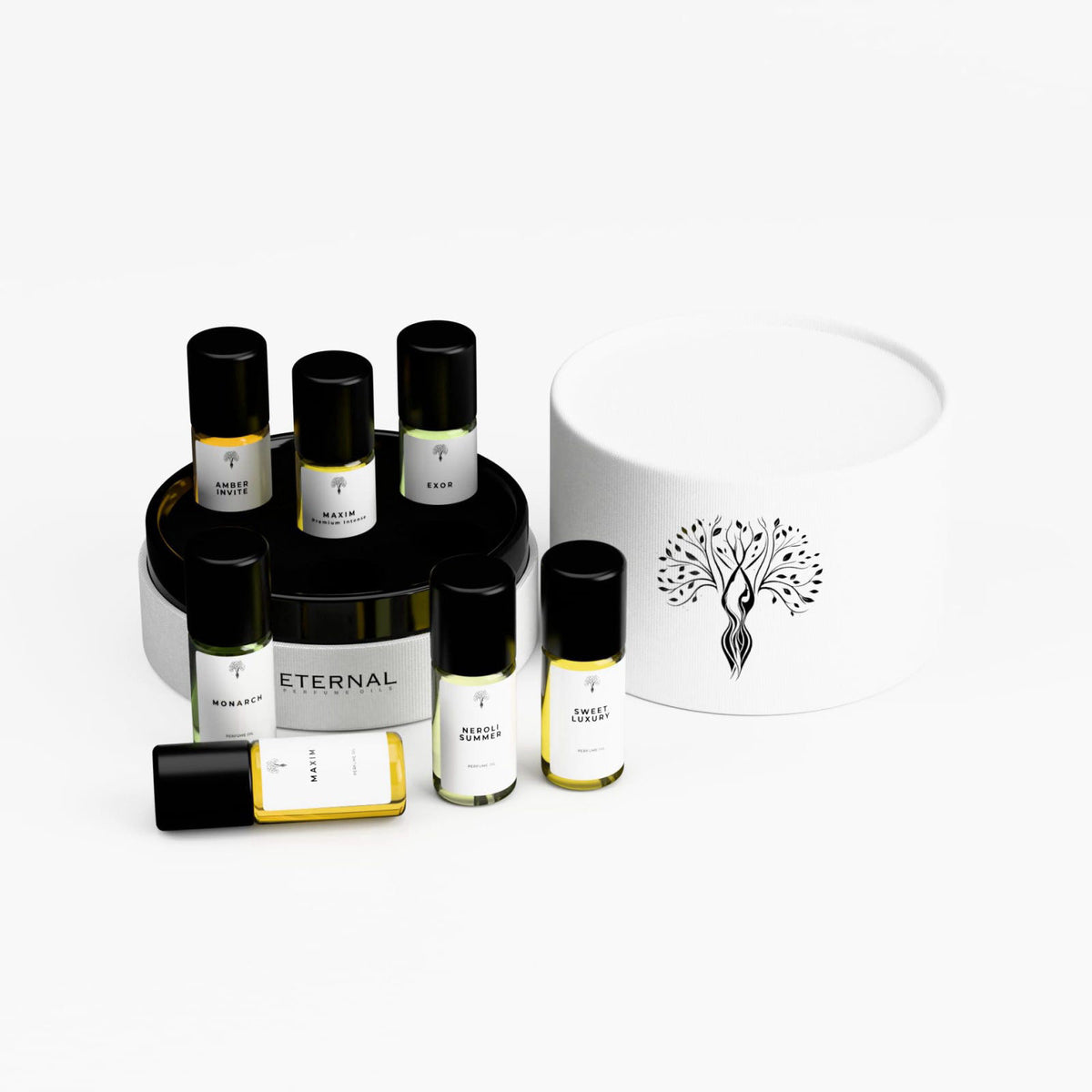 Travel Size Mini Mist Gift Set 7 Piece Collection perfumes by Eternal perfume oils — view 3