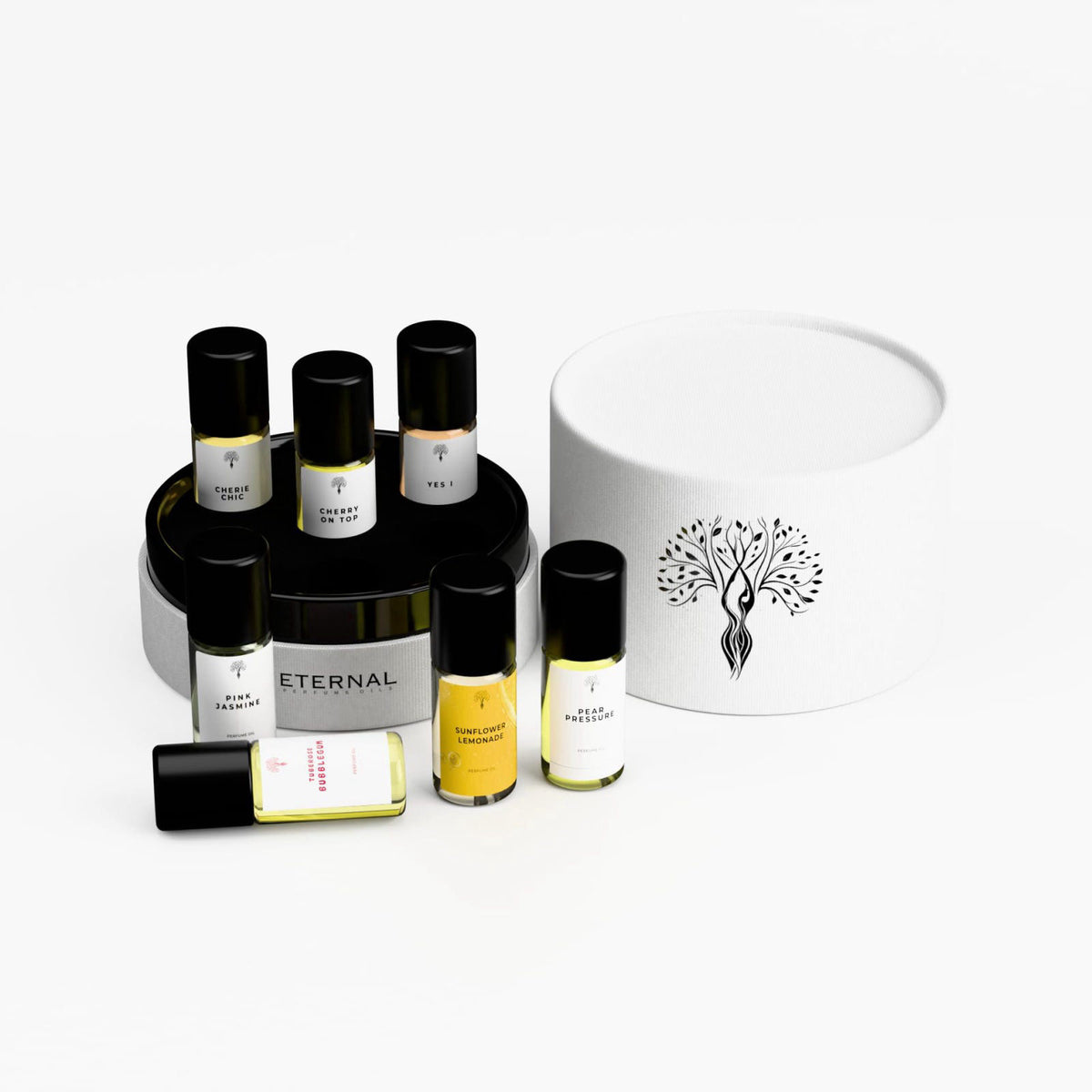 Travel Size Mini Mist Gift Set 7 Piece Collection perfumes by Eternal perfume oils — view 3