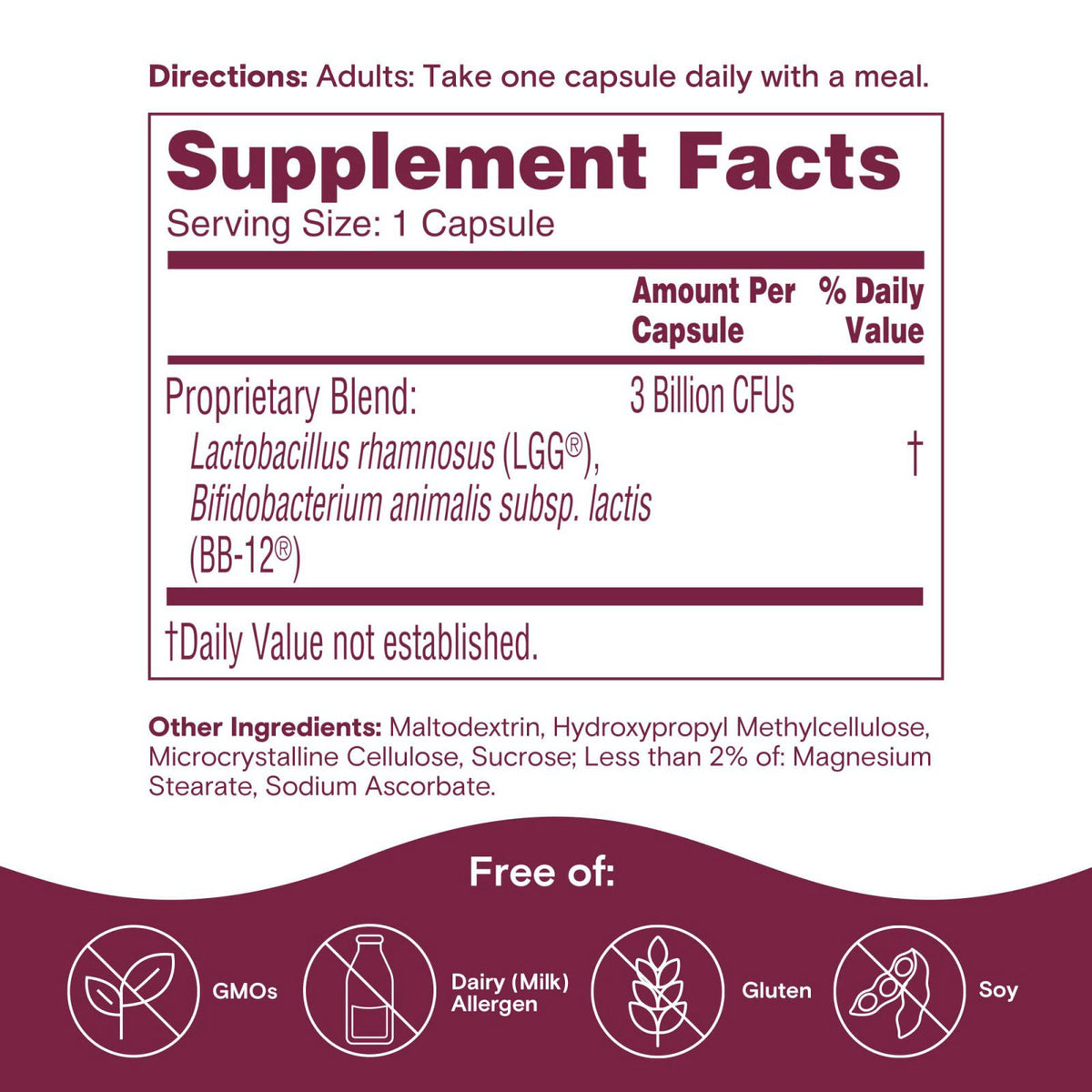Phillips Colon Health Daily Probiotic Capsules 4 in 1 by Phillips' — view 7