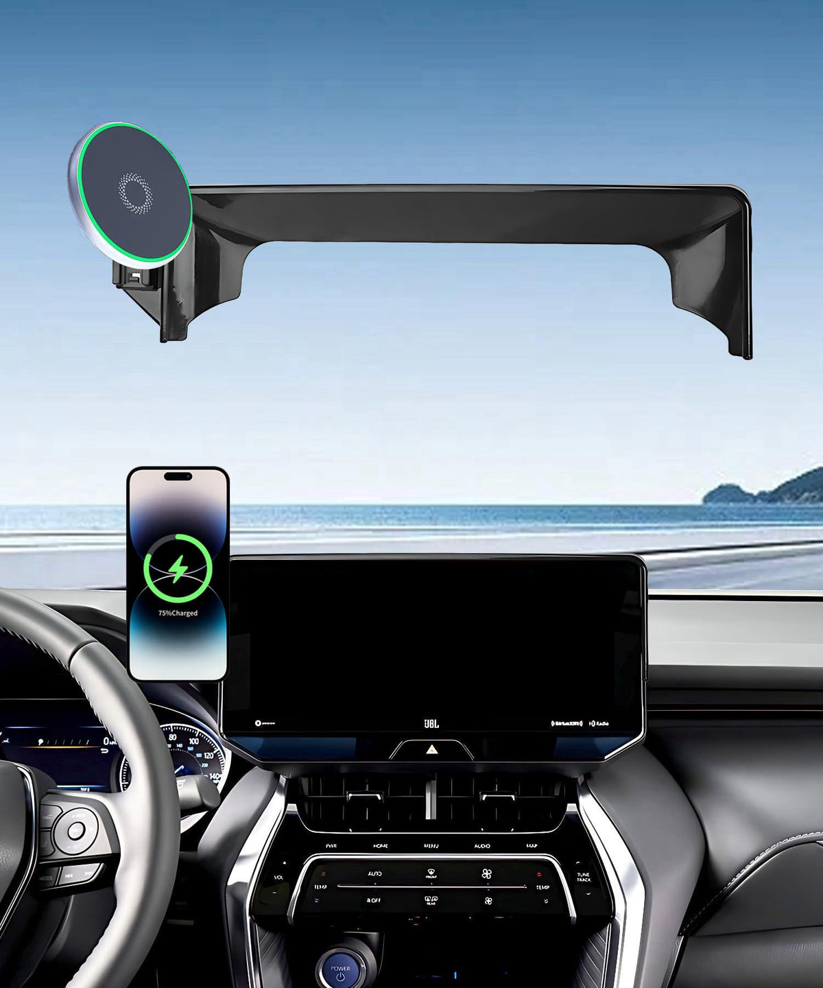 Car Phone Mount for Toyota Venza 2021 2022 2023 2024 9 by AbeeyGeomarn