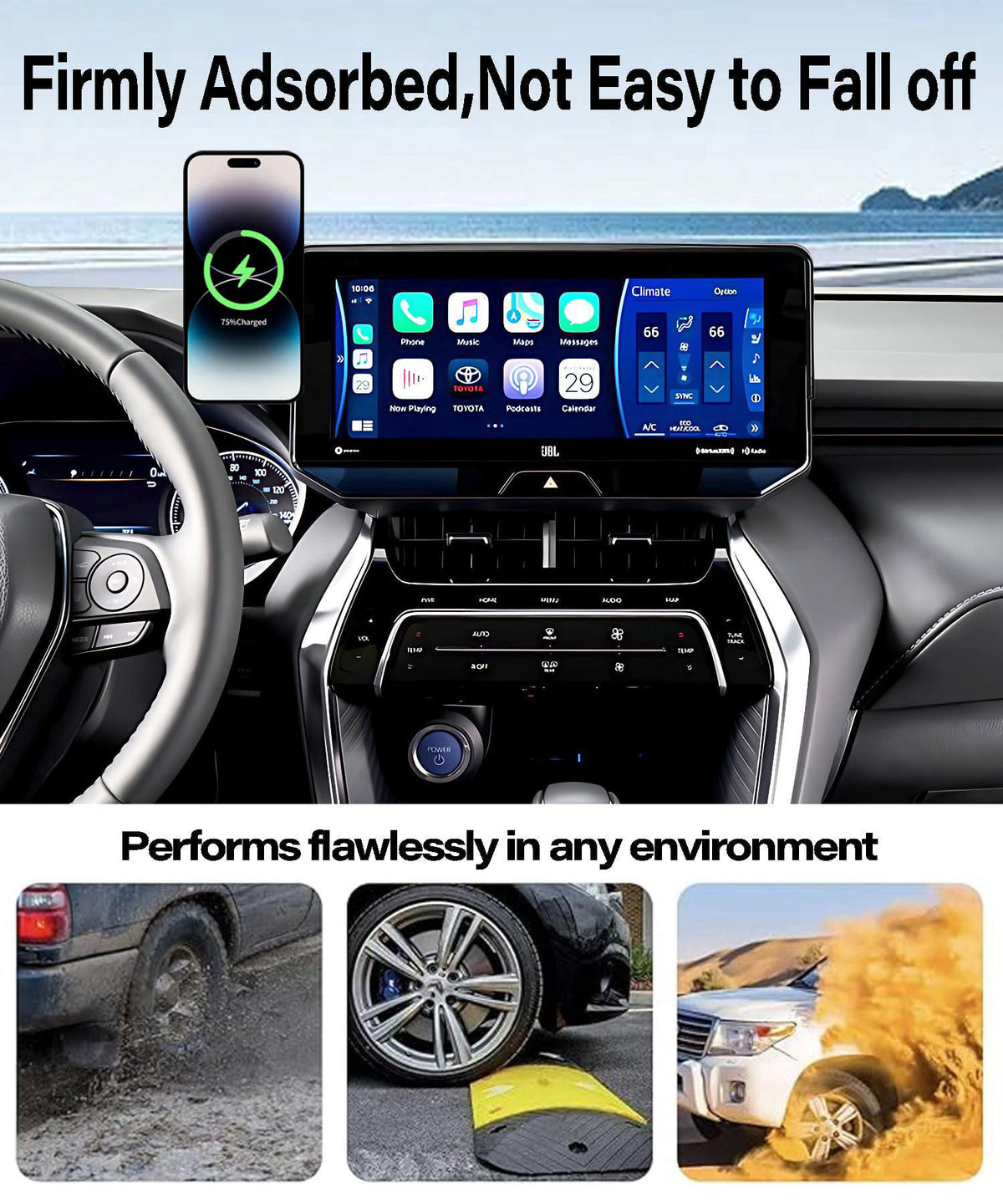 Car Phone Mount for Toyota Venza 2021 2022 2023 2024 9 by AbeeyGeomarn — view 7