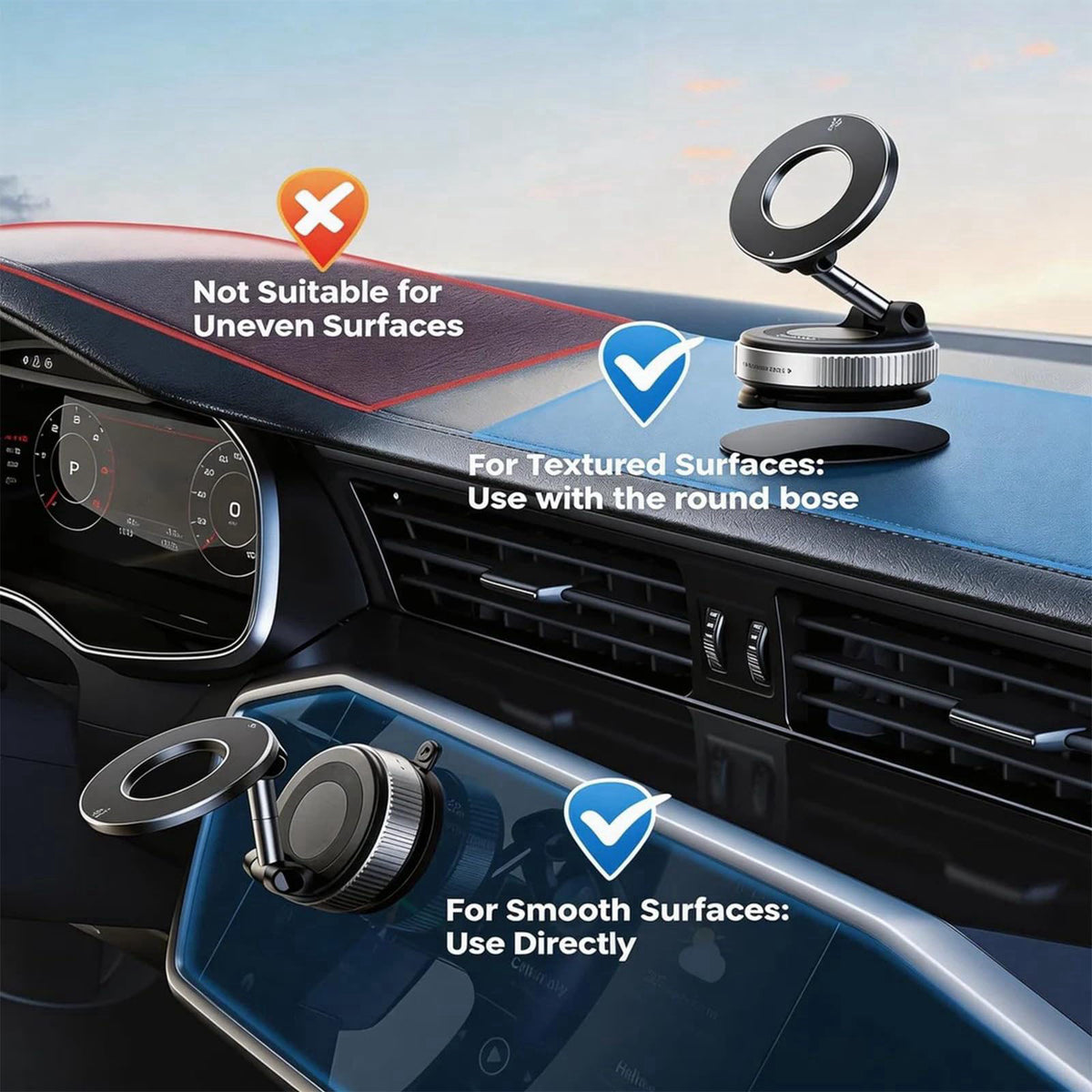 Car Phone Holder for Smart Brabus Foldable Car Phone Mount by Premium Selection — view 5