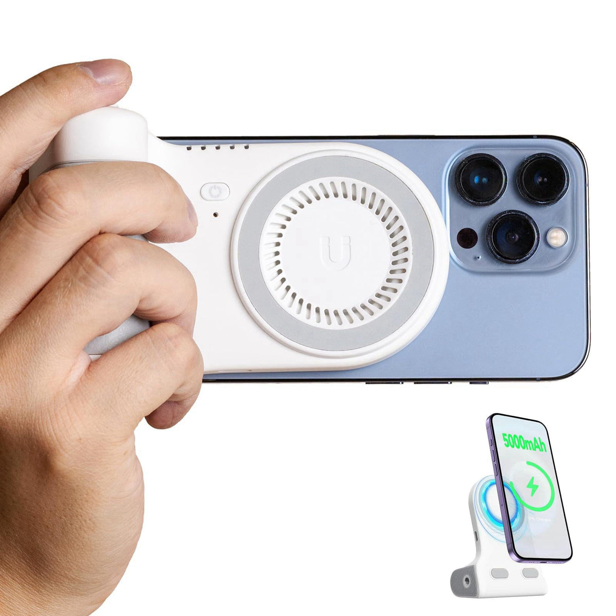 KraftGeek Magnetic Phone Stand Camera Grip for iPhone — view 8