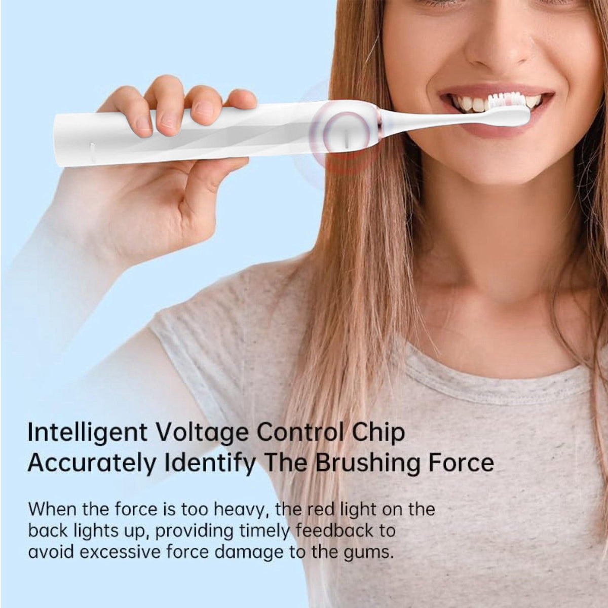 Reva V3 Sonic Electric Toothbrush for Adults Dual Display 5 by R REVA — view 5