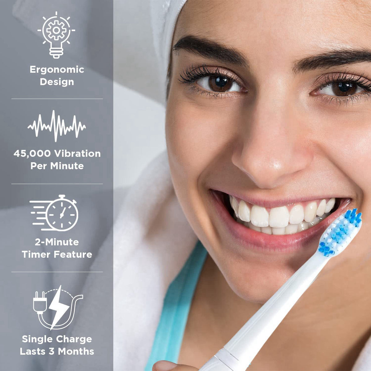 Pop Sonic USB Charge Anywhere Toothbrush Bonus 2 Pack — view 7