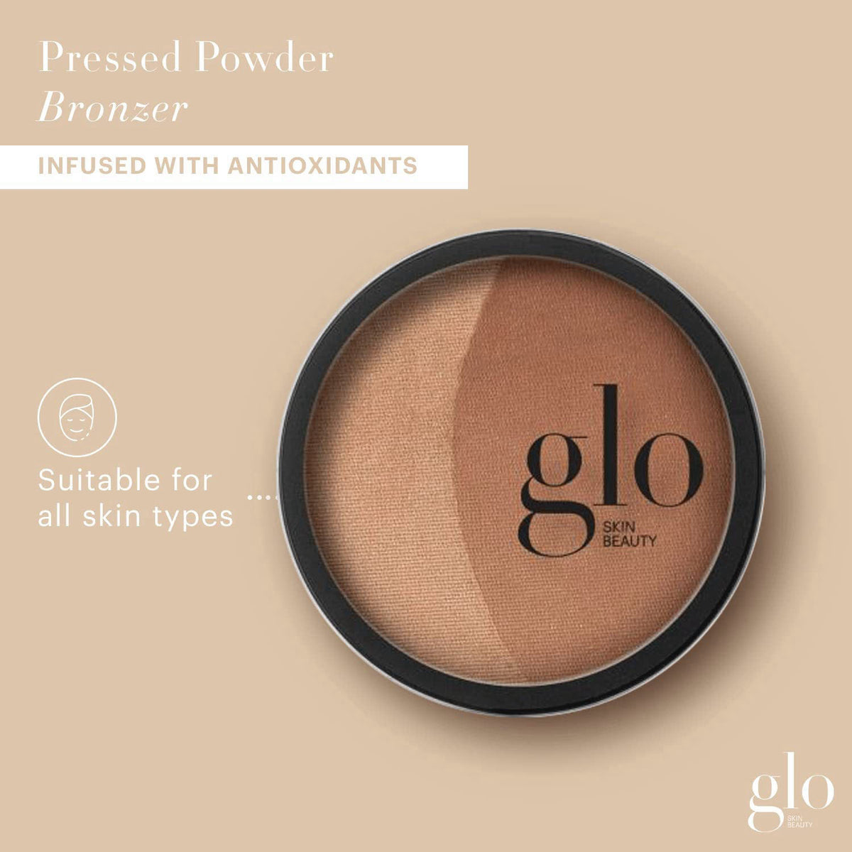 Glo Skin Beauty Bronze Mineral Pressed Powder Bronzer for — view 3