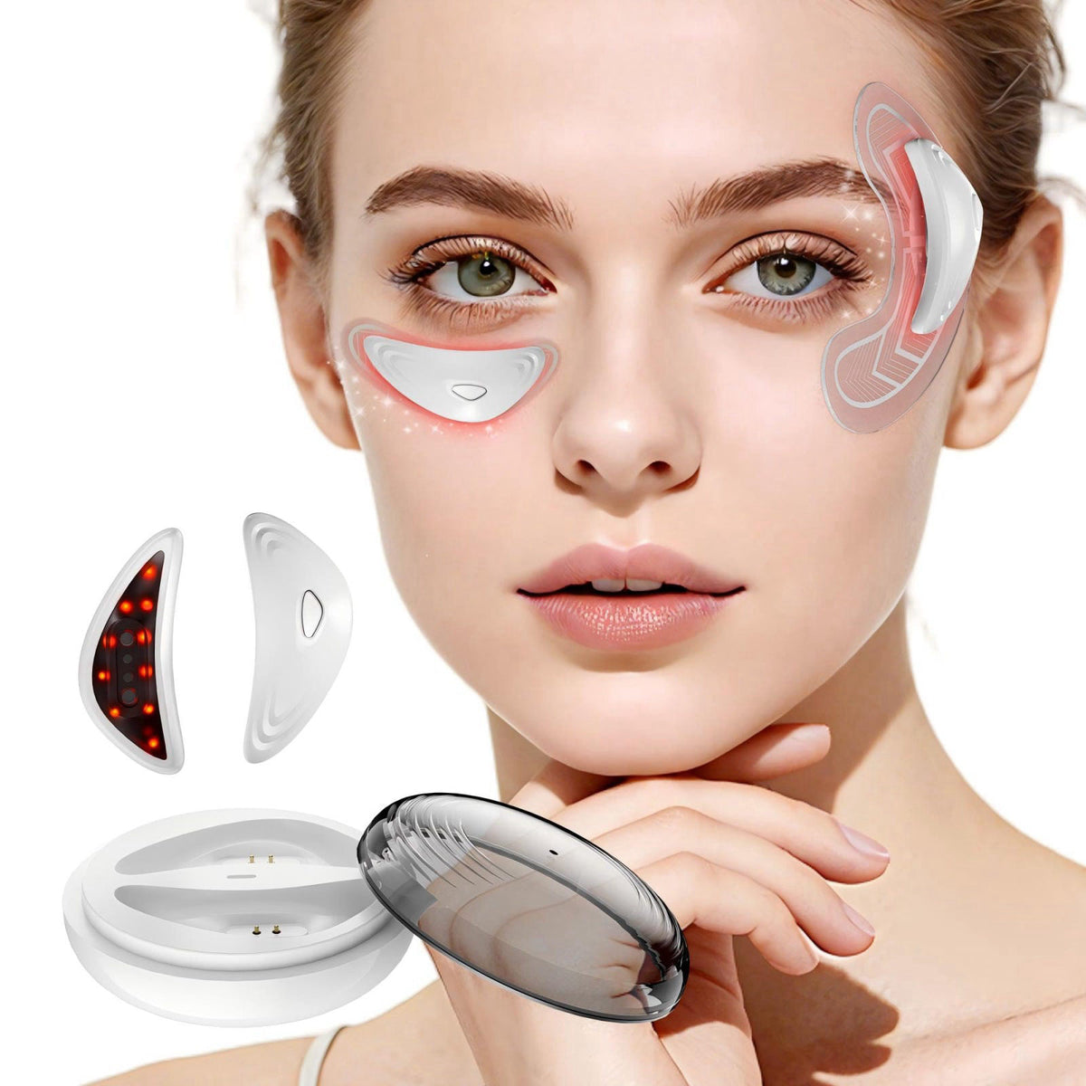 Eye Pods for Under Eyes Bags Portable Red Light Therapy Eyes by OGGRXOR — view 2