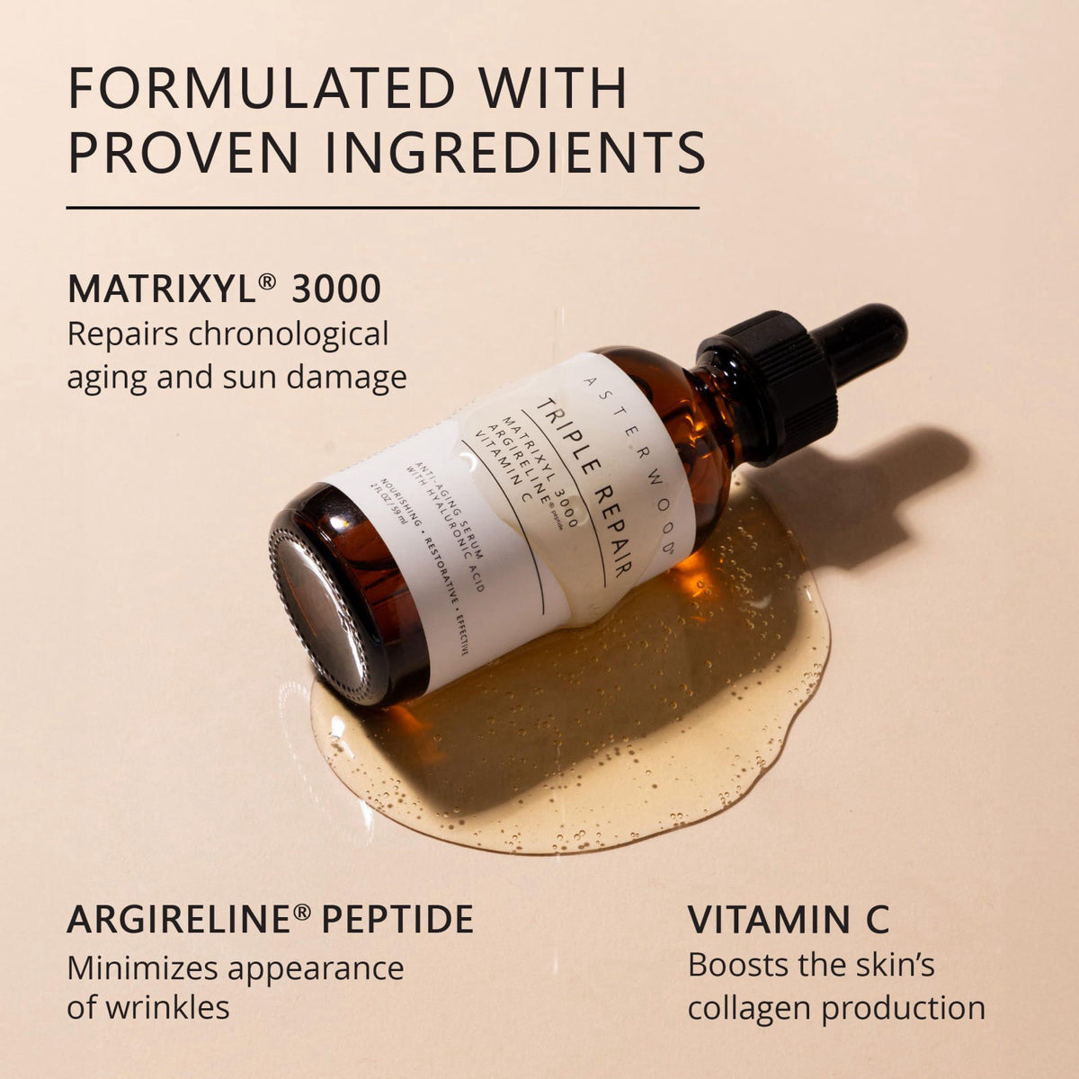 Asterwood Triple Repair Serum Hyaluronic Acid Eye Serum — view 3