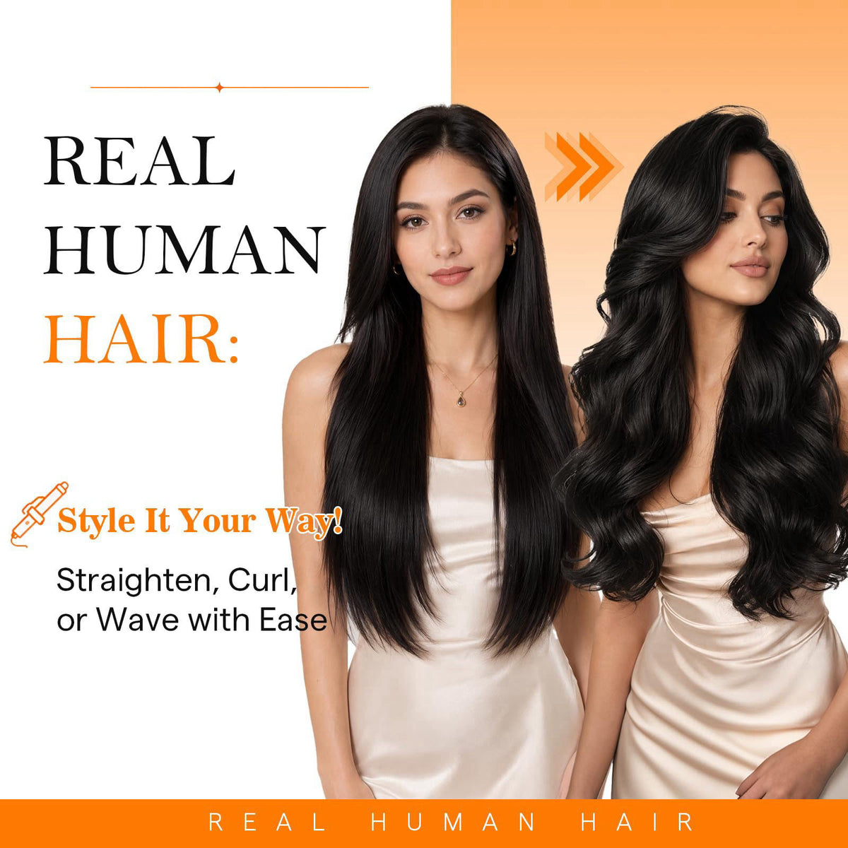 Sunny Hair Weft Hair Extensions Human Hair Blonde Highlight — view 8
