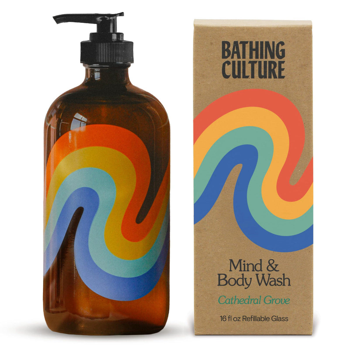 Bathing Culture Organic Mind Body Wash Cathedral Grove 16oz — view 2