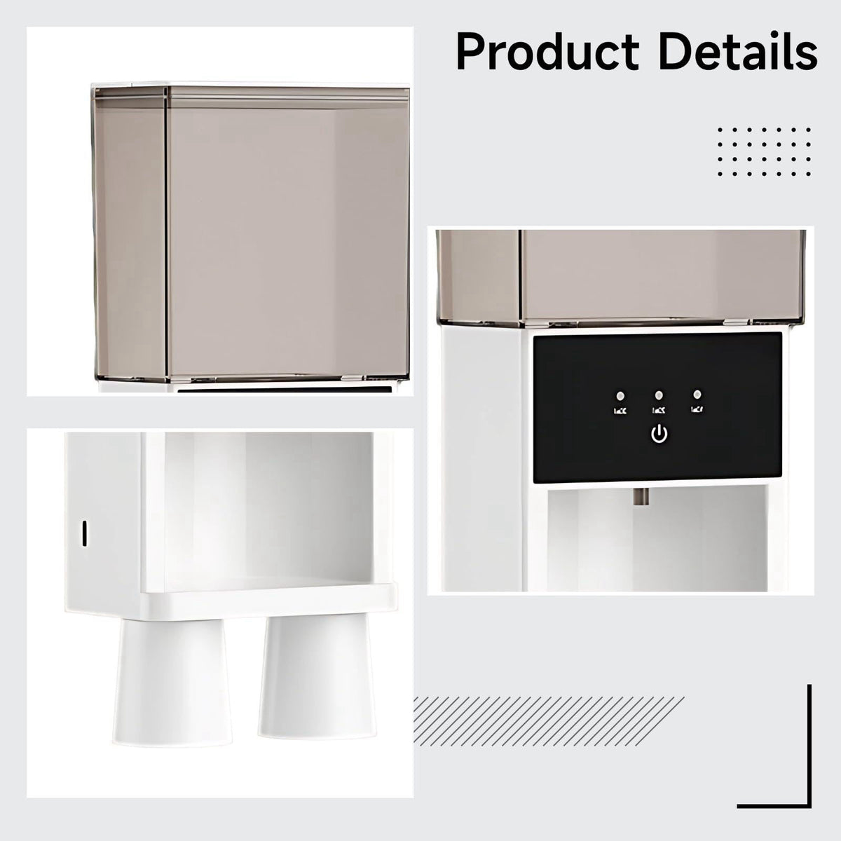Touchless Wall Mounted Mouthwash Dispenser Automatic Smart by byepica — view 3
