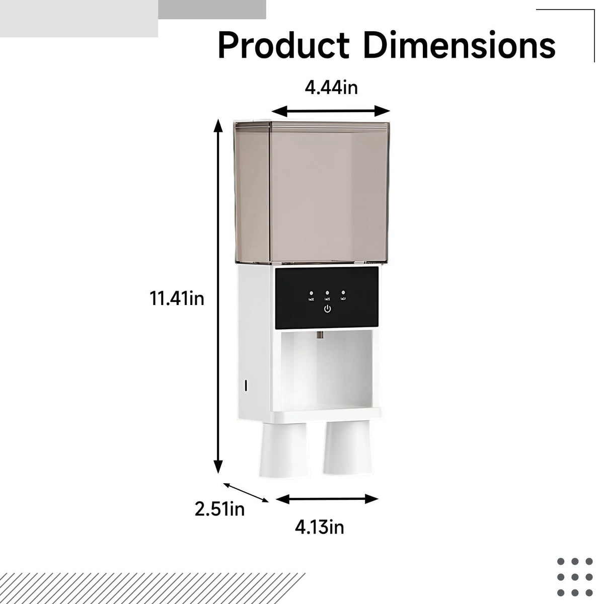 Touchless Wall Mounted Mouthwash Dispenser Automatic Smart by byepica — view 5