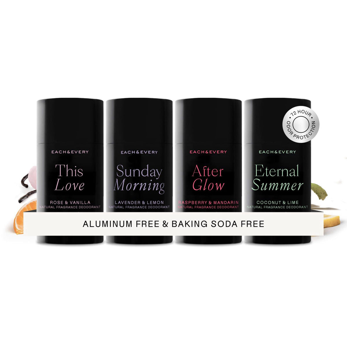 Each Every Mini Natural Deodorant Set EWG Verified Vegan by Each & Every — view 2