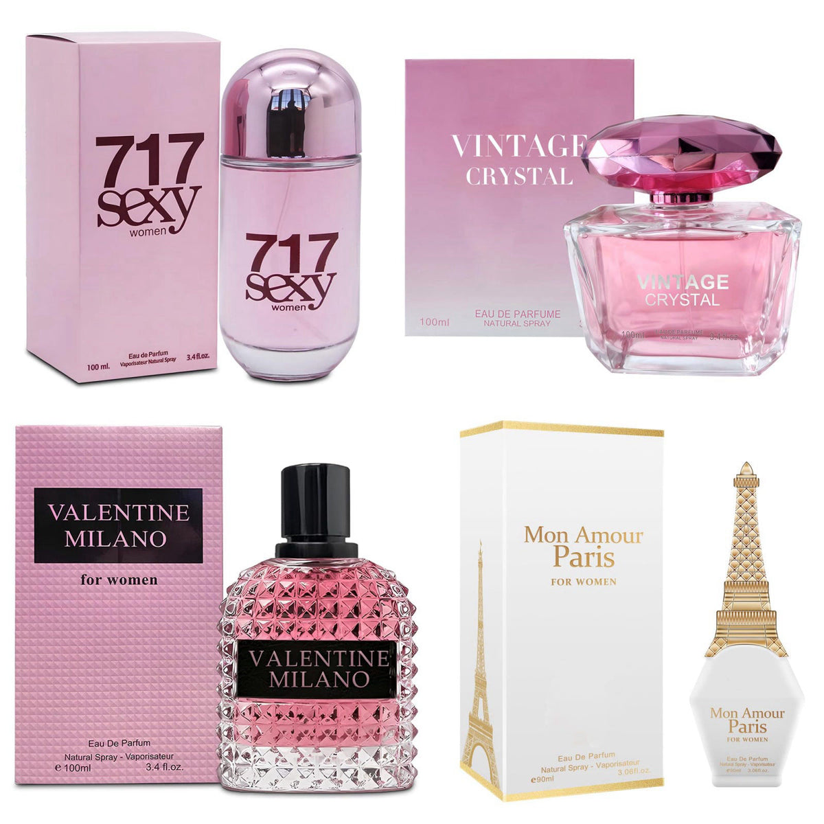 A CENTER 4PCS Perfume Set for Women — view 2