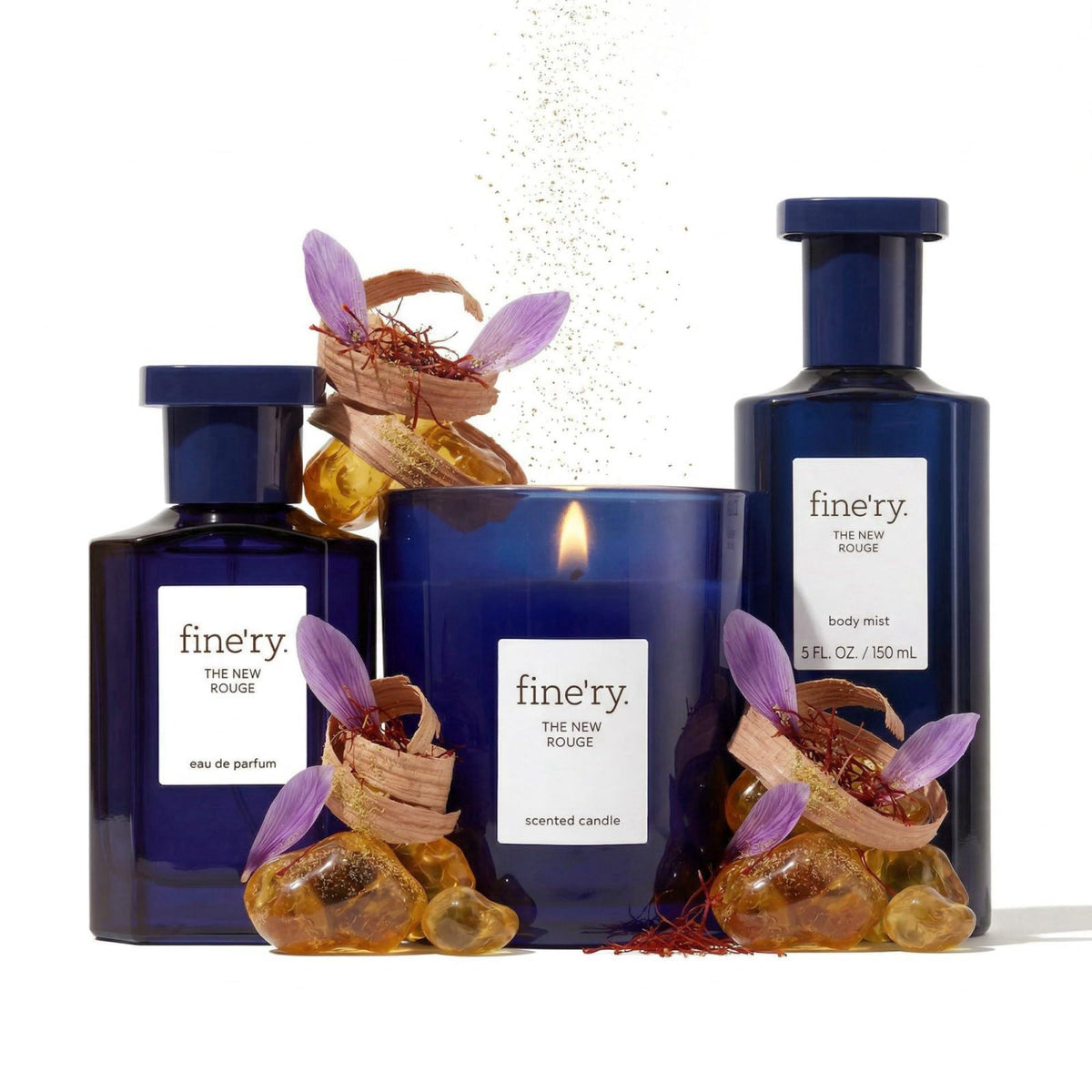 Fine ry The New Rouge Deluxe Fragrance Gift Set by Fine'ry — view 2