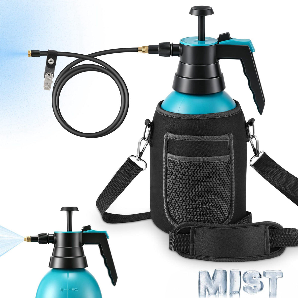 Personal Mister 2 in 1 Water Spray Bottle with 3 3ft Mist by Aurelema — view 2