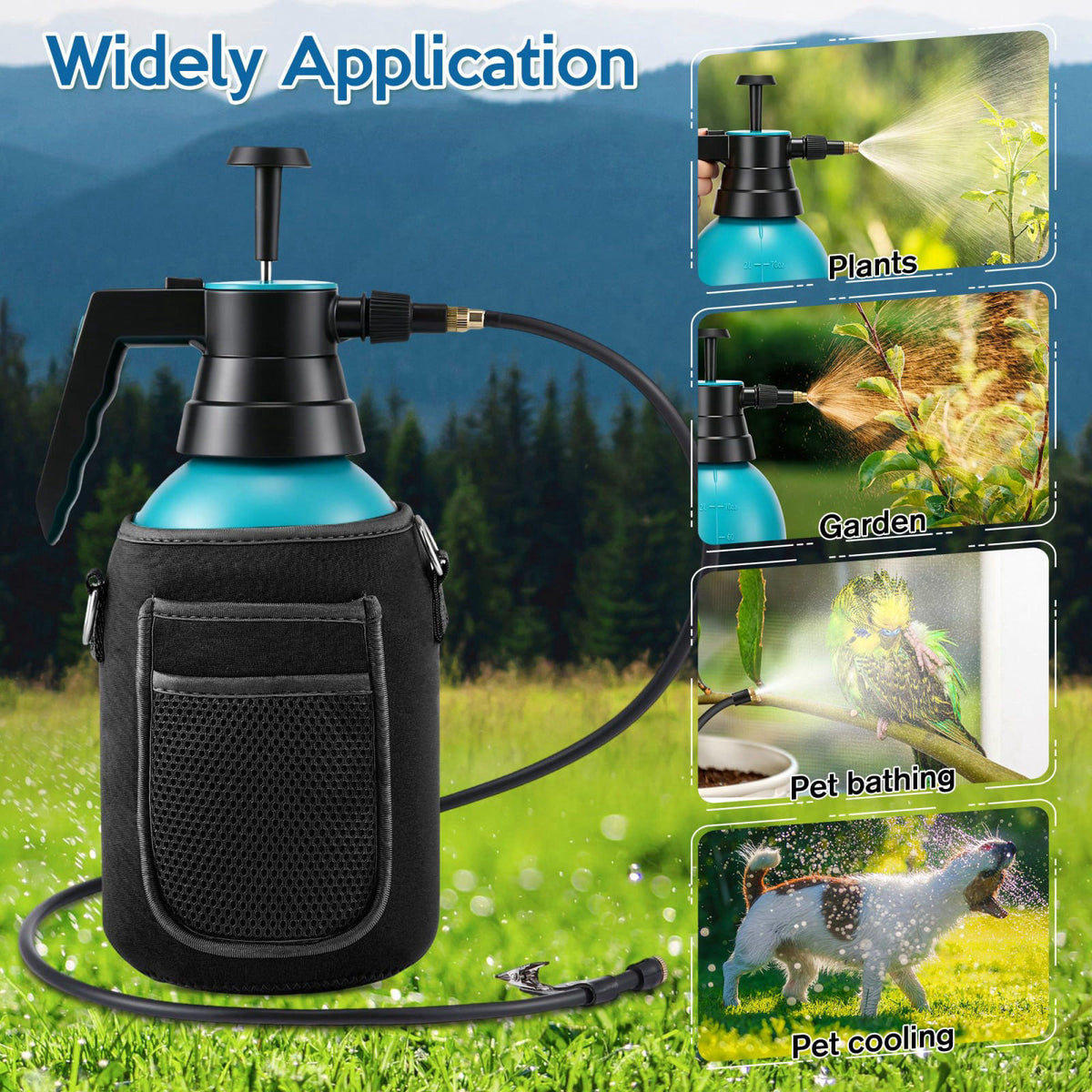 Personal Mister 2 in 1 Water Spray Bottle with 3 3ft Mist by Aurelema — view 8
