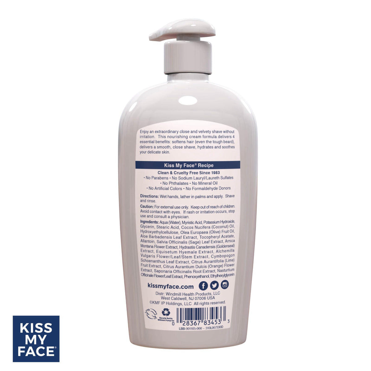 Kiss My Face Moisture Shave Cream Cool Mint Shaving Cream — view 7
