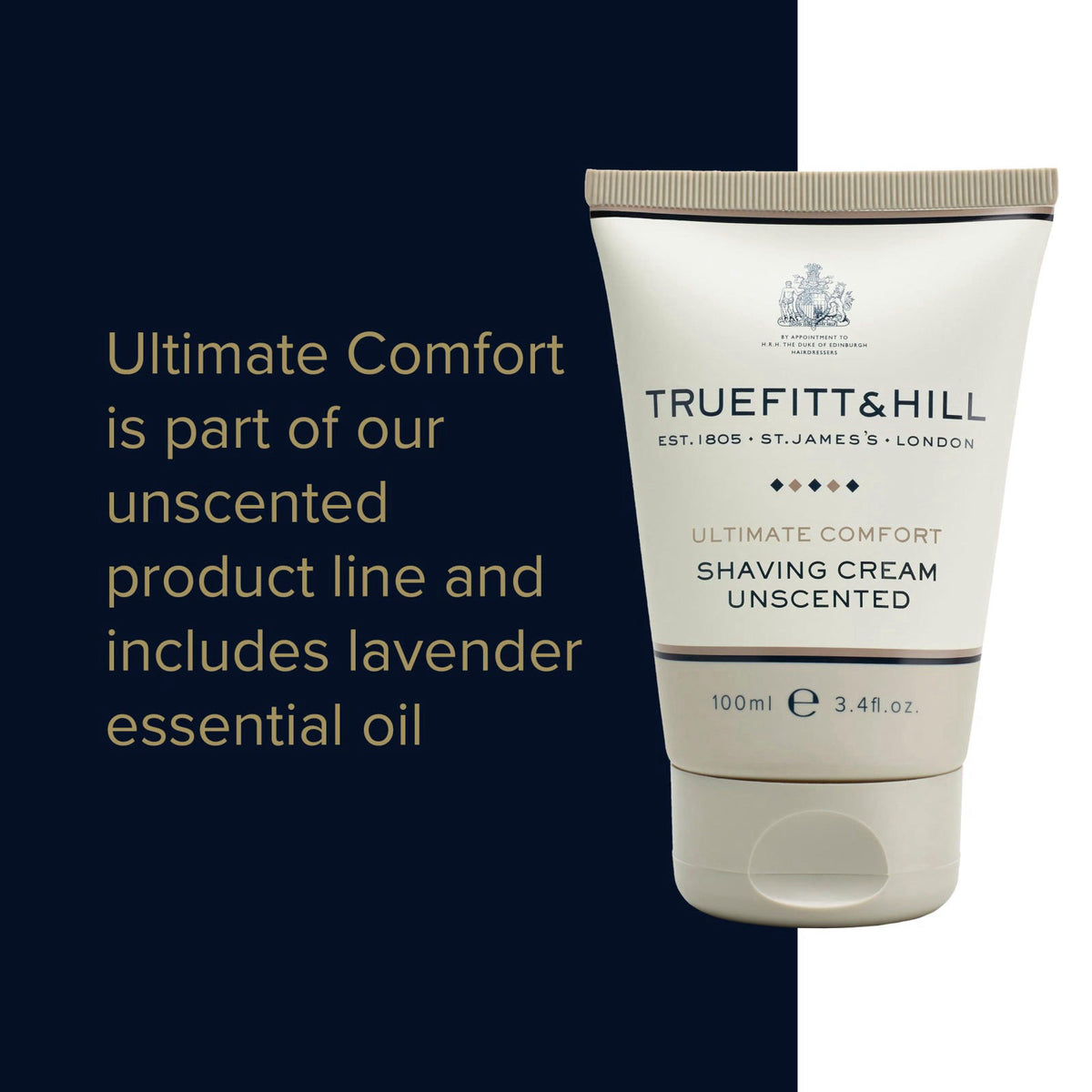 Truefitt Hill Ultimate Comfort Shaving Cream Tube for Men by Truefitt & Hill — view 4