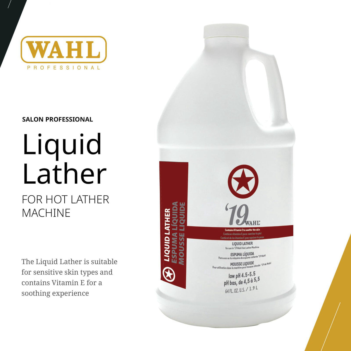 Wahl Professional 19 Premixed Liquid Lather Vitamin E by Premium Selection — view 3