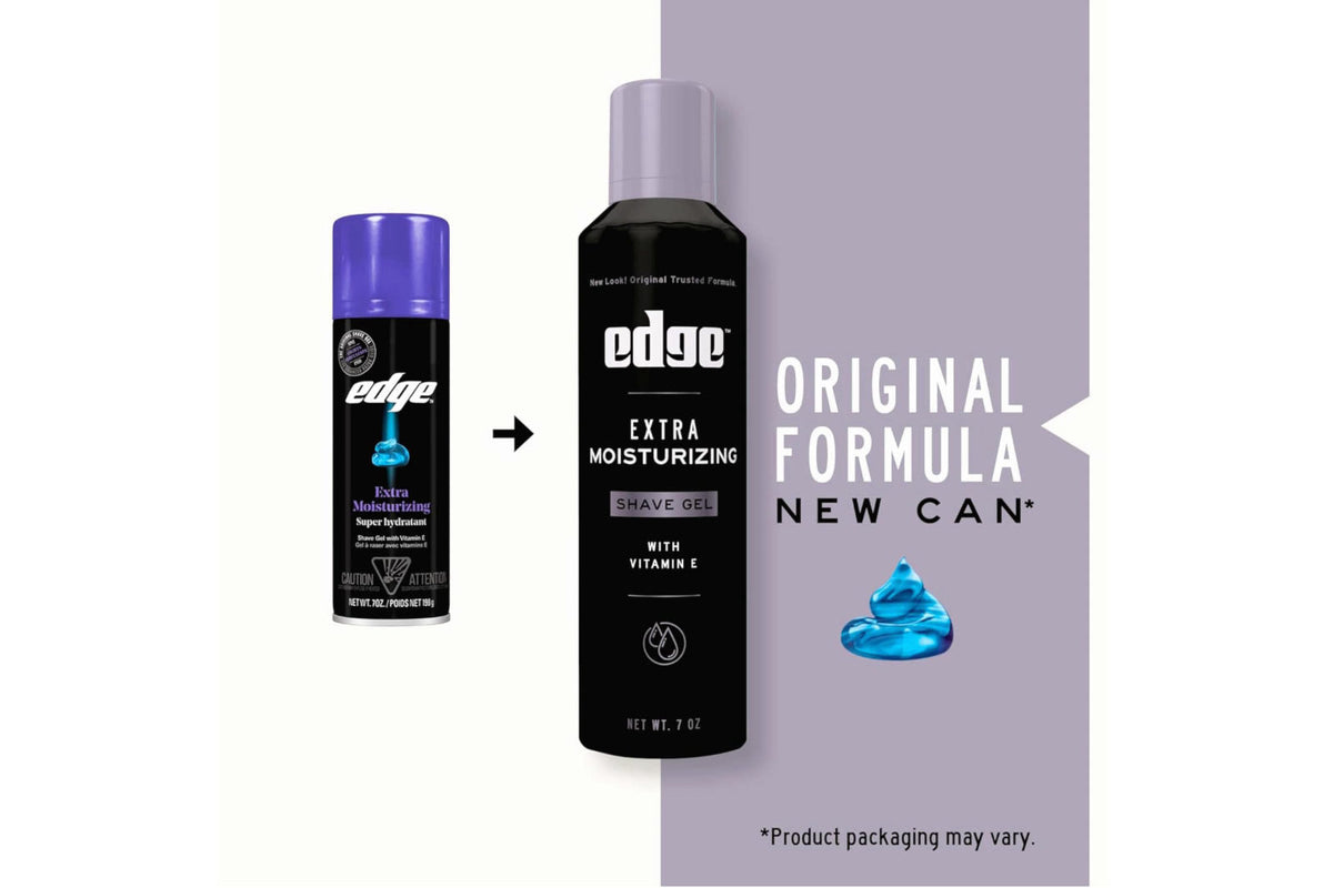 Edge Extra Moisturizing Shave Gel with Vitamin E Moisturizes — view 4