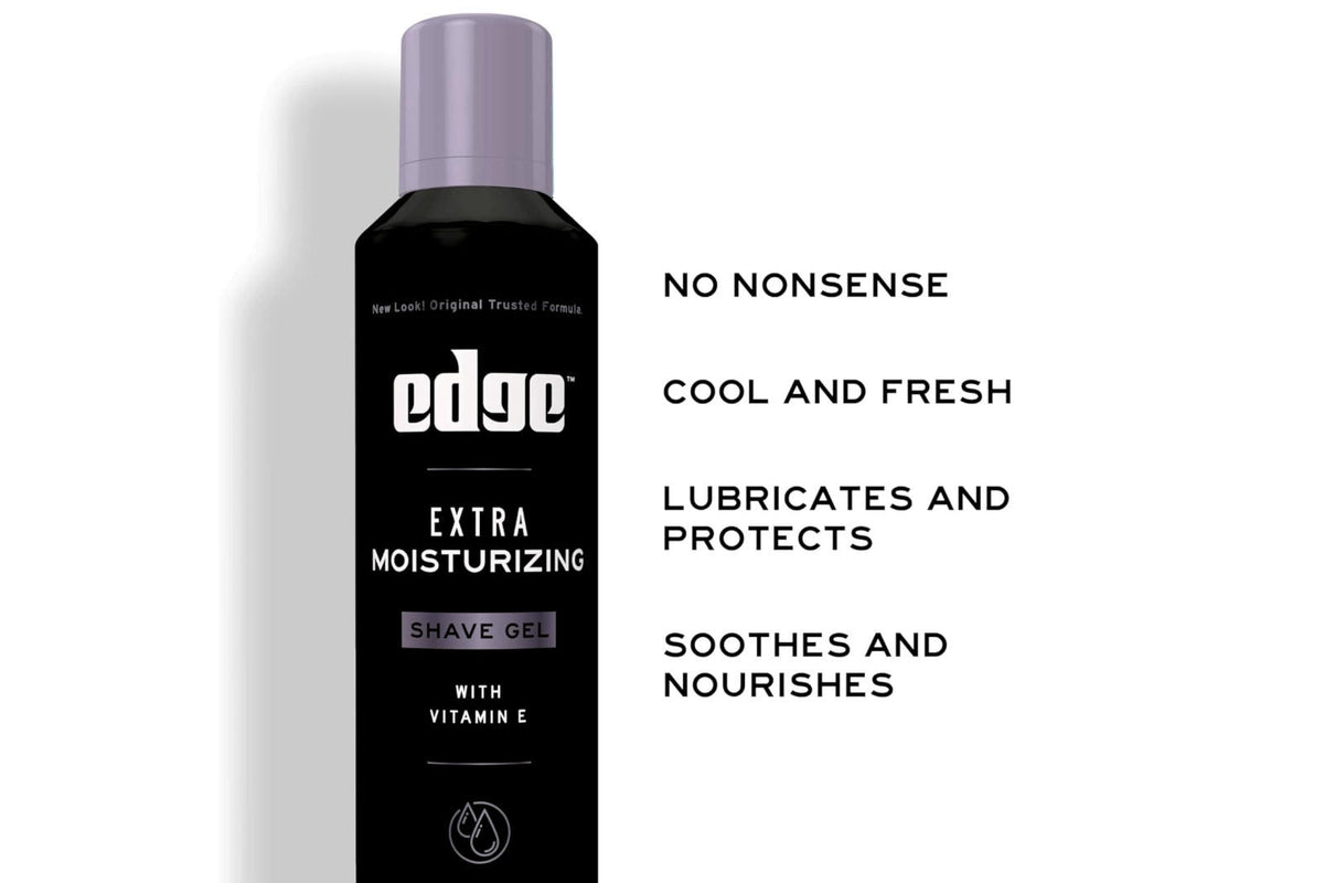 Edge Extra Moisturizing Shave Gel with Vitamin E Moisturizes — view 5