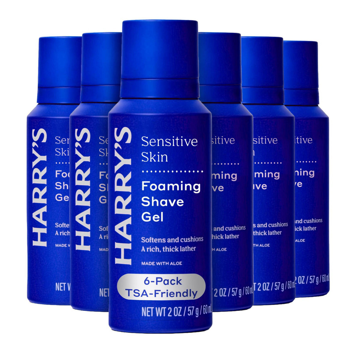 Harry s Foaming Shave Gel for Men with Aloe by Harry's — view 2
