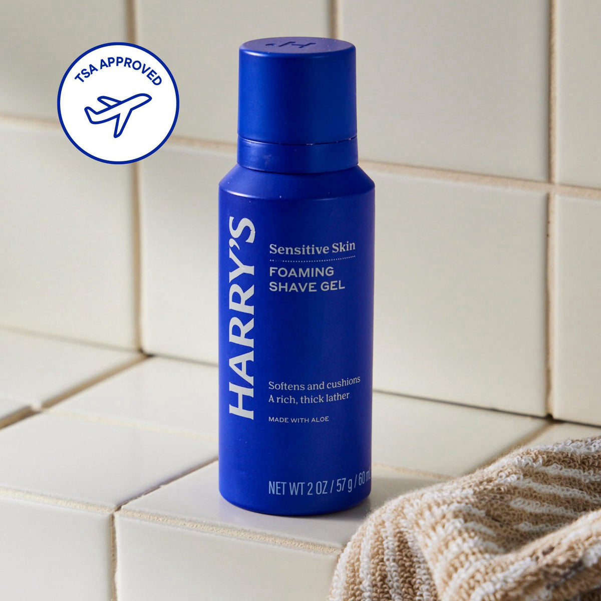 Harry s Foaming Shave Gel for Men with Aloe by Harry's — view 3