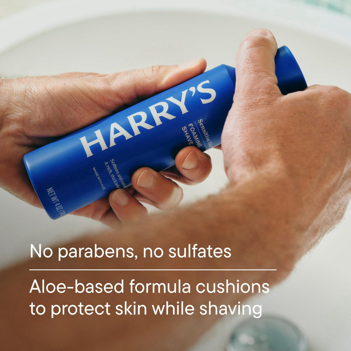 Harry s Foaming Shave Gel for Men with Aloe by Harry's — view 4