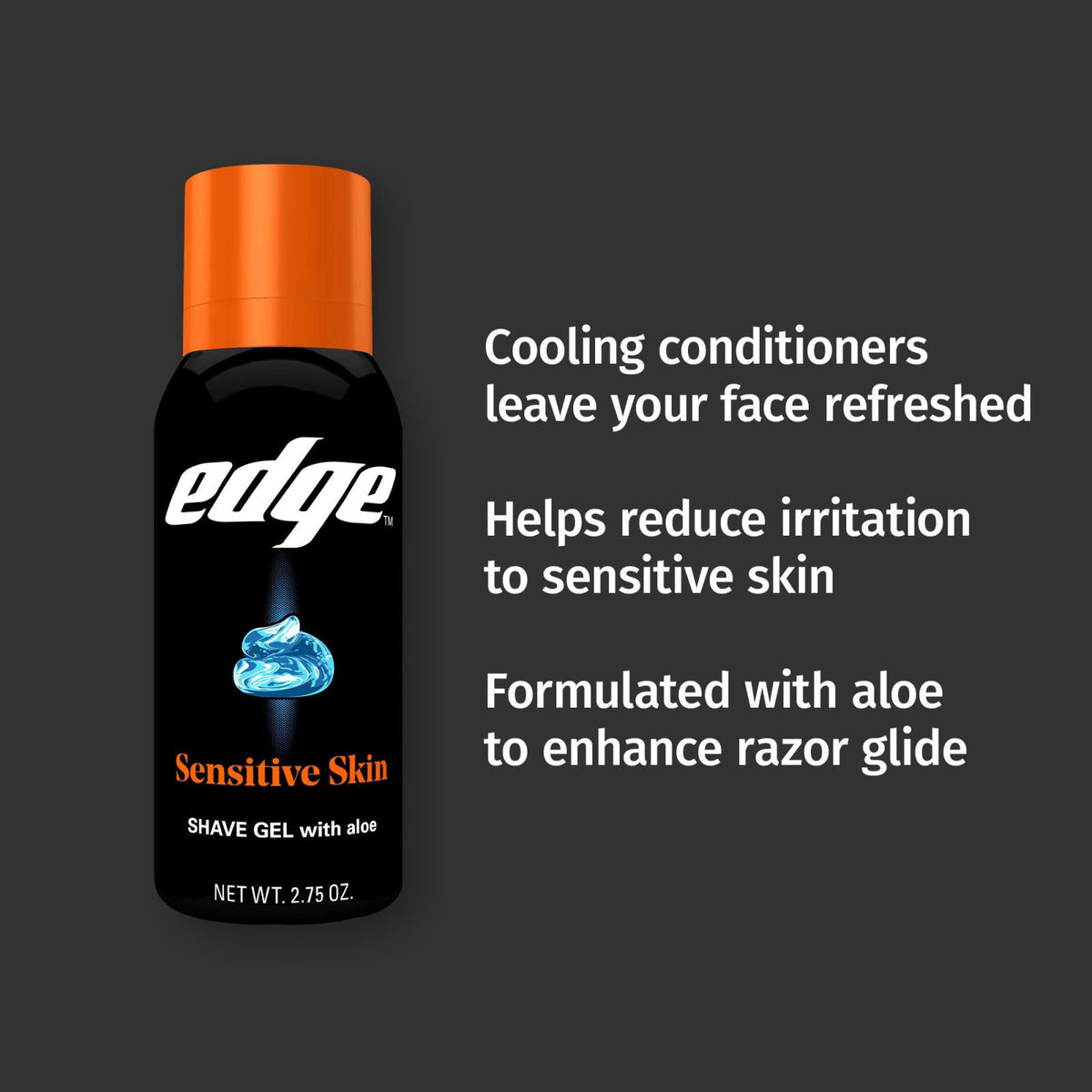 Edge Shaving Gel for Men Sensitive Skin with Aloe Shave Gel — view 5