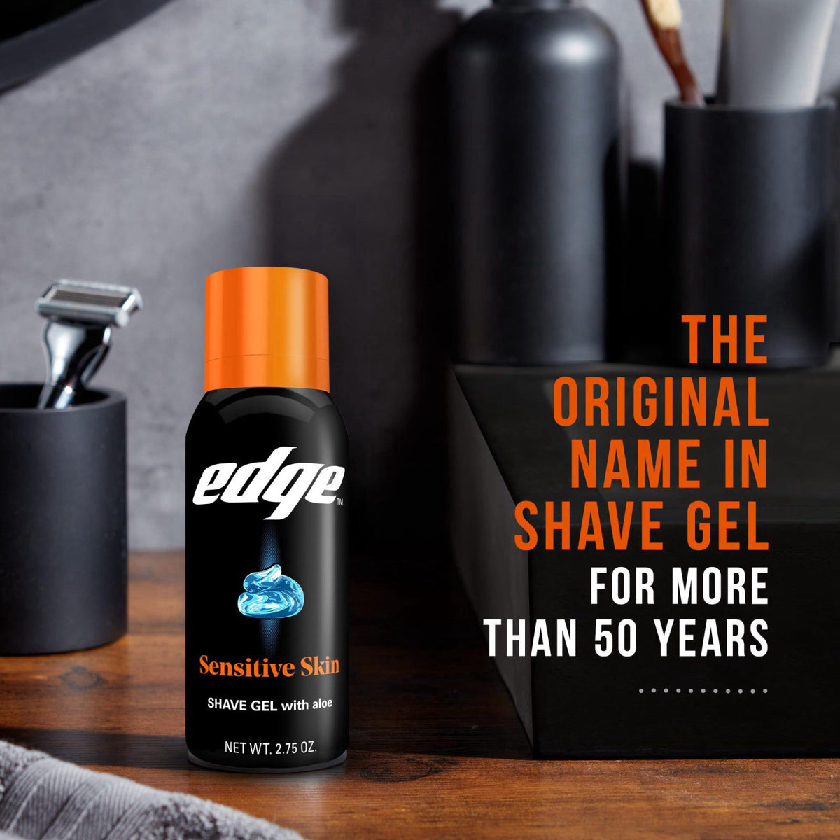 Edge Shaving Gel for Men Sensitive Skin with Aloe Shave Gel — view 7