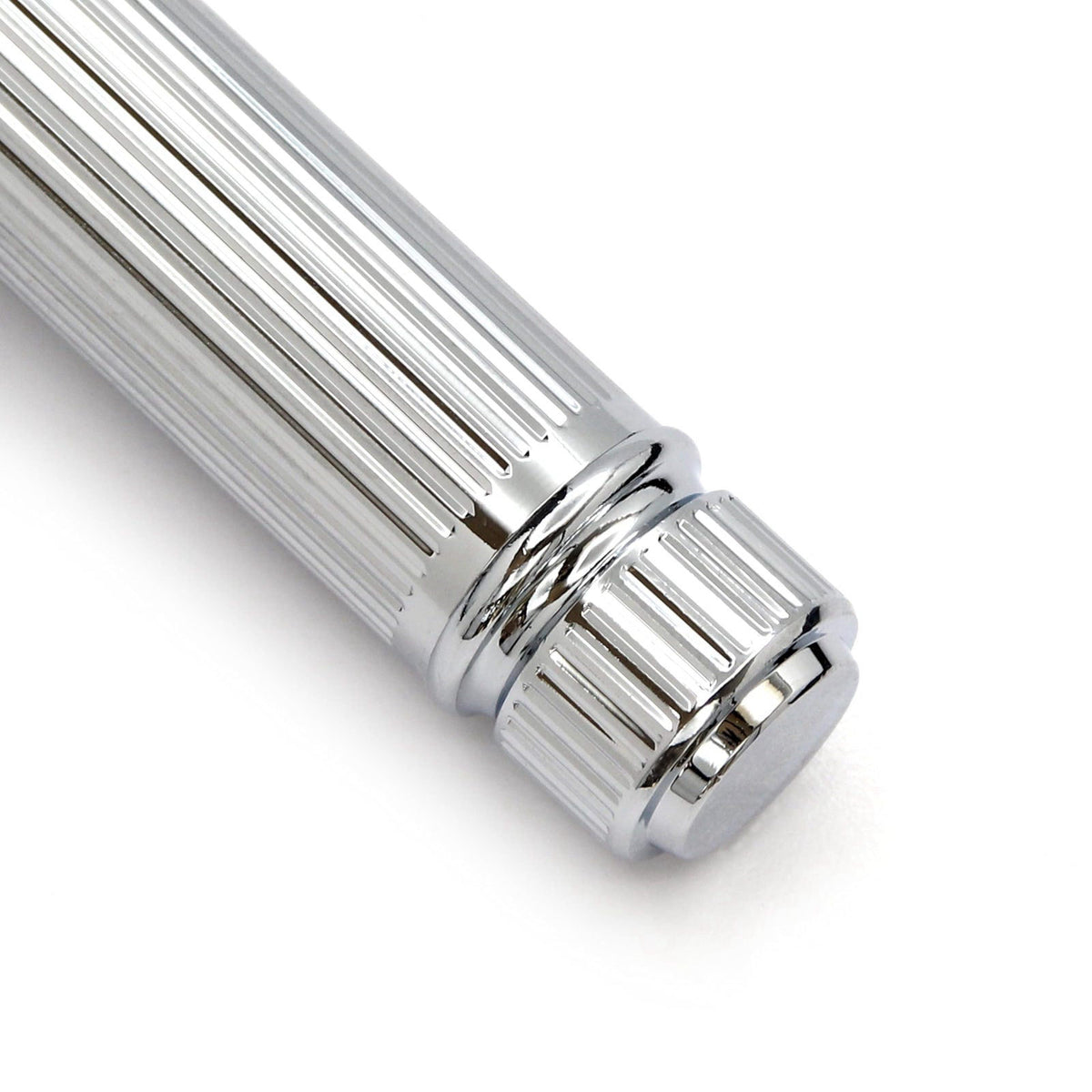 Edwin Jagger DE89Lbl Lined Detail Chrome Plated Double Edge — view 5