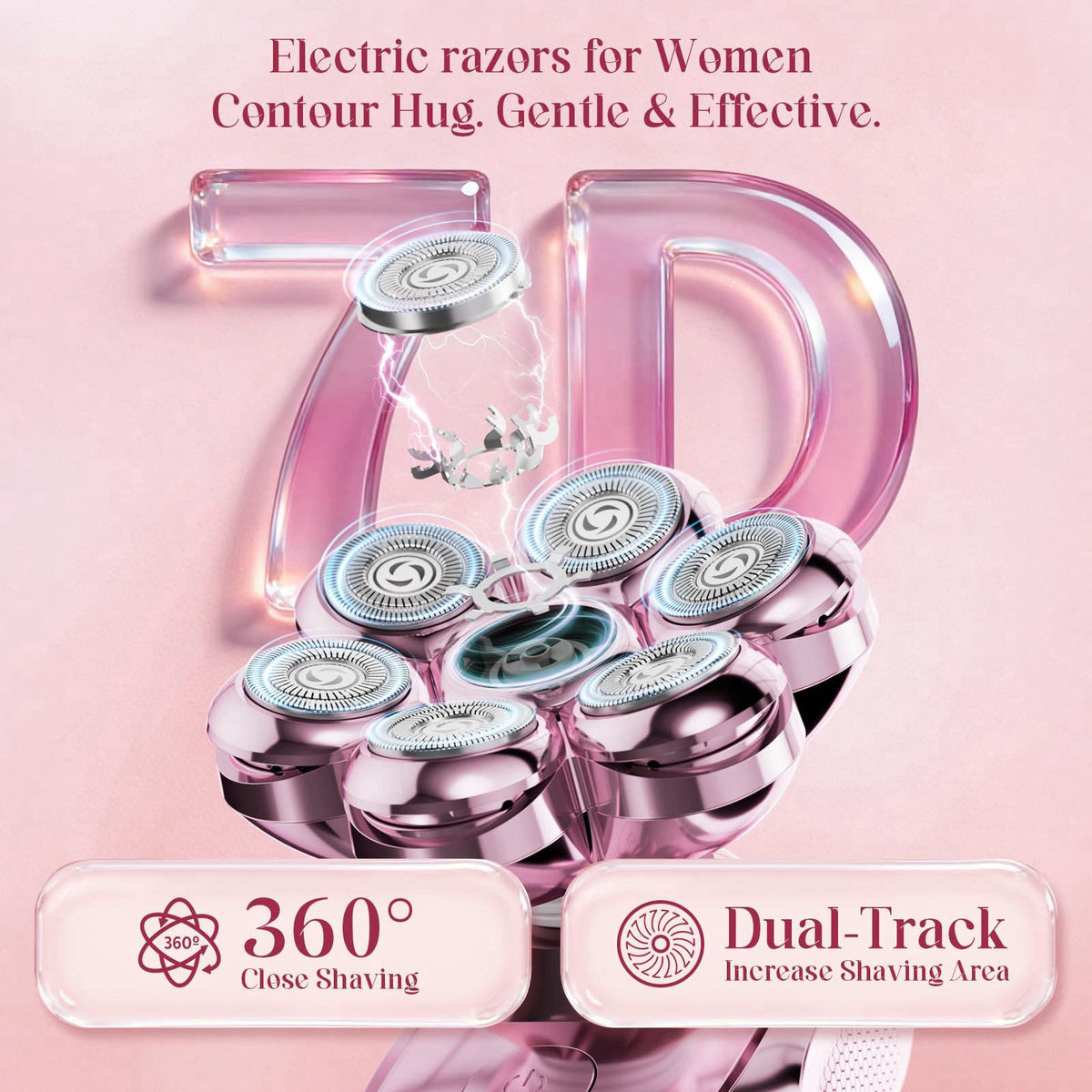 Electric Razors for Women by Detona — view 4