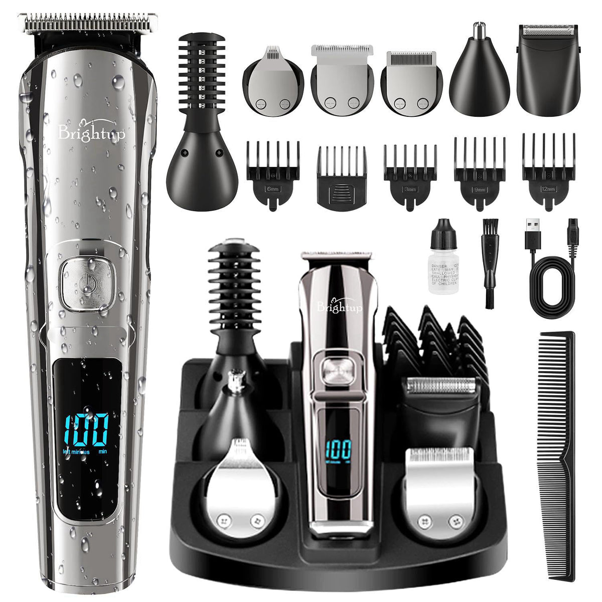 Brightup Beard Trimmer for Men — view 7