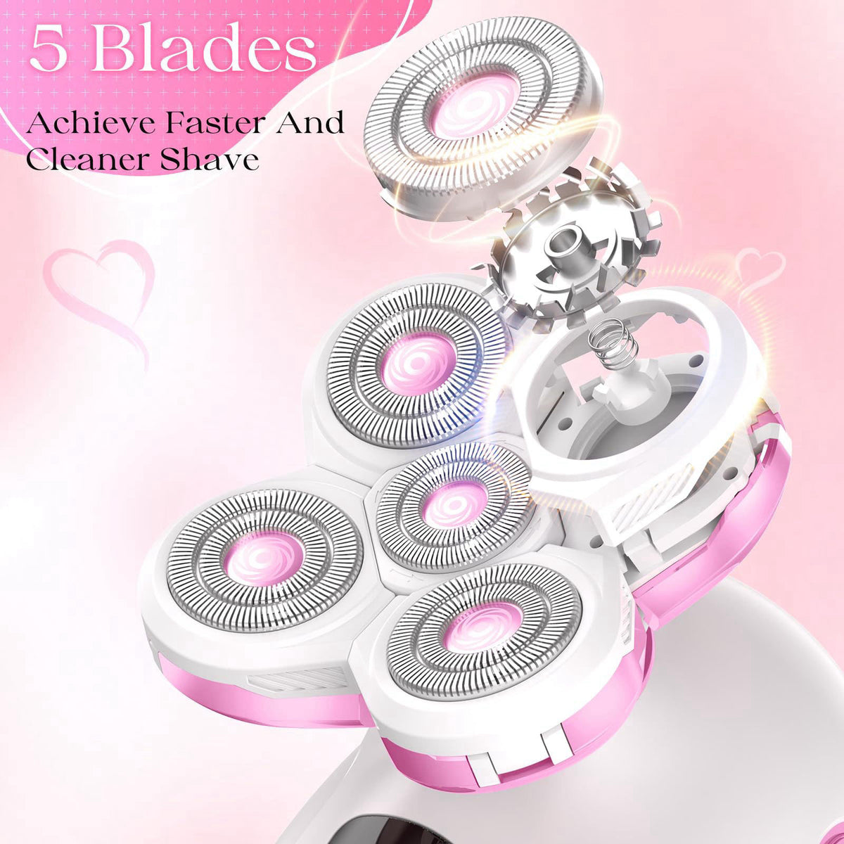 Electric Razors for Women Legs Painless Lady Shaver for by Orvina — view 3