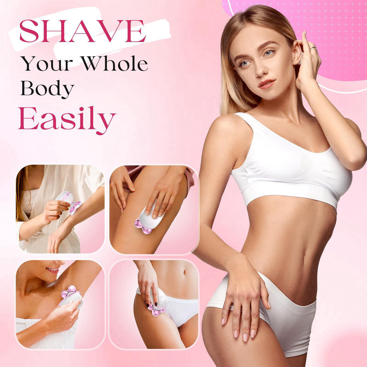 Electric Razors for Women Legs Painless Lady Shaver for by Orvina — view 6