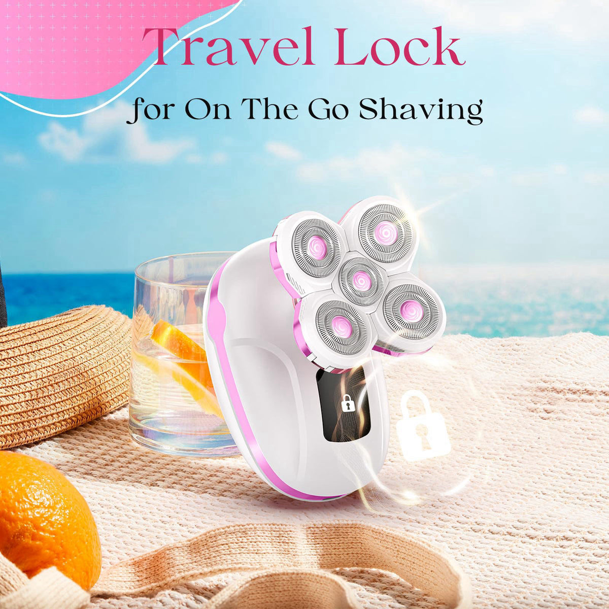 Electric Razors for Women Legs Painless Lady Shaver for by Orvina — view 7